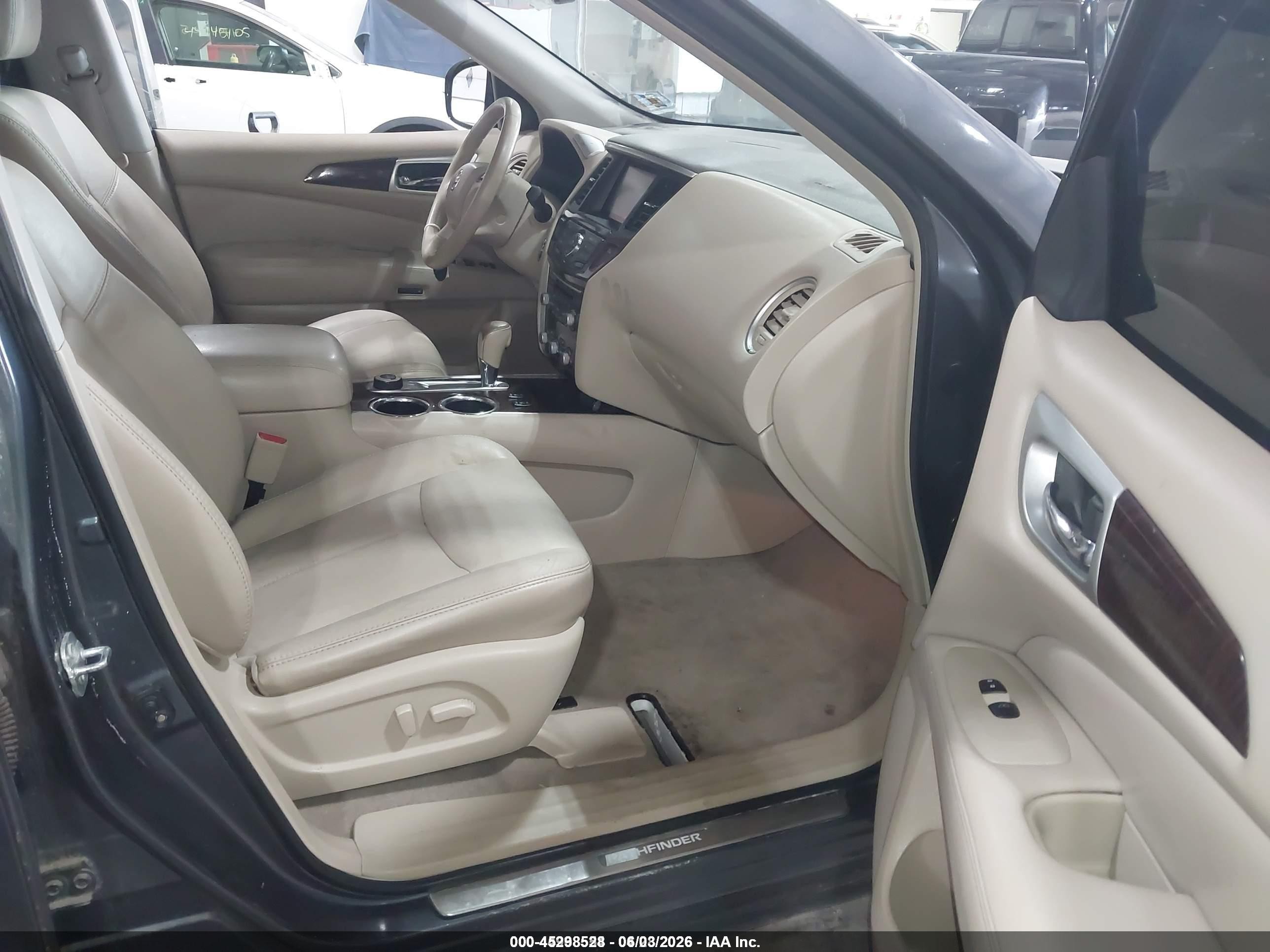 2013 Nissan Pathfinder Sl Blue vin: 5N1AR2MM2DC689462