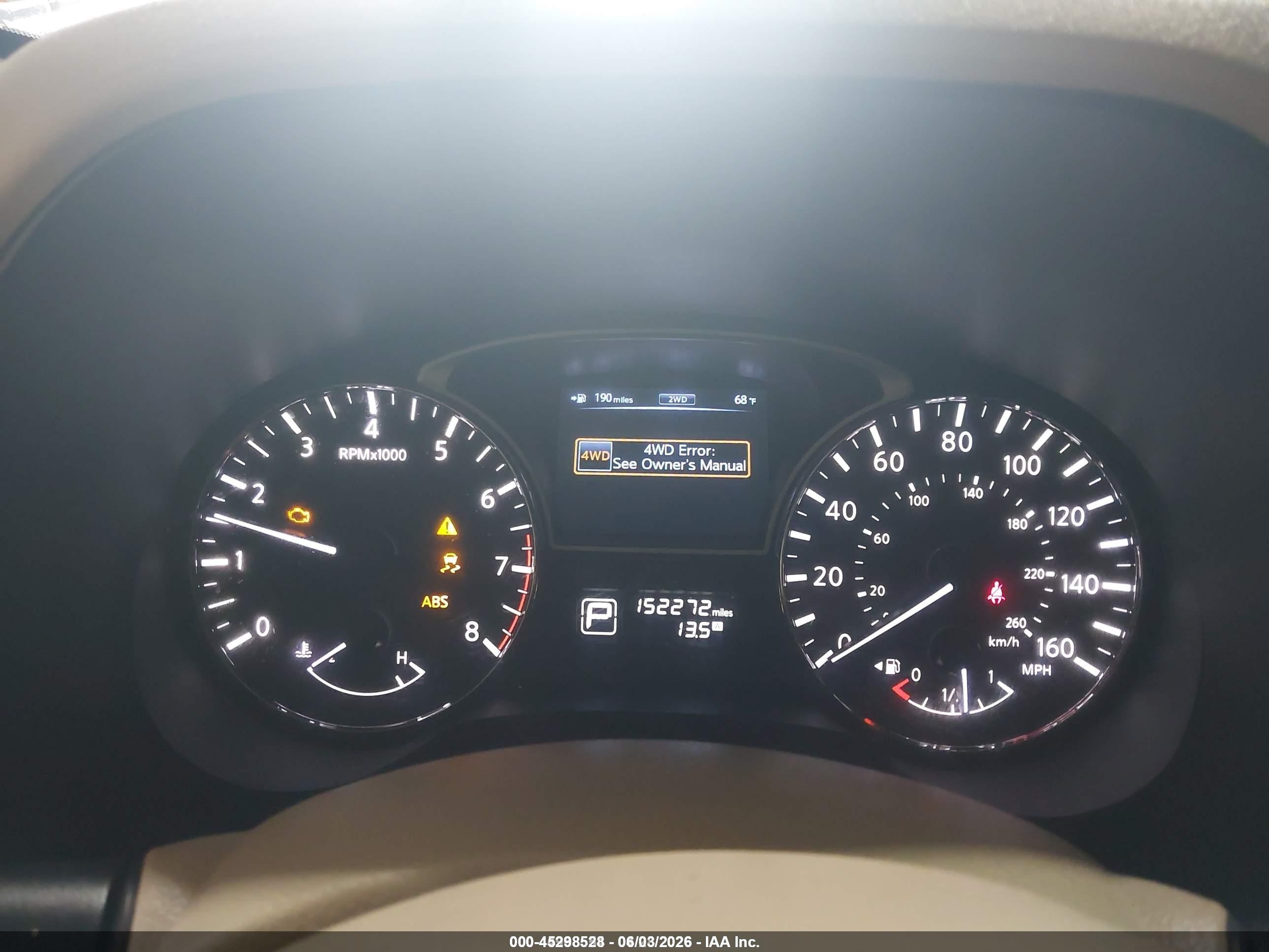 2013 Nissan Pathfinder Sl Blue vin: 5N1AR2MM2DC689462