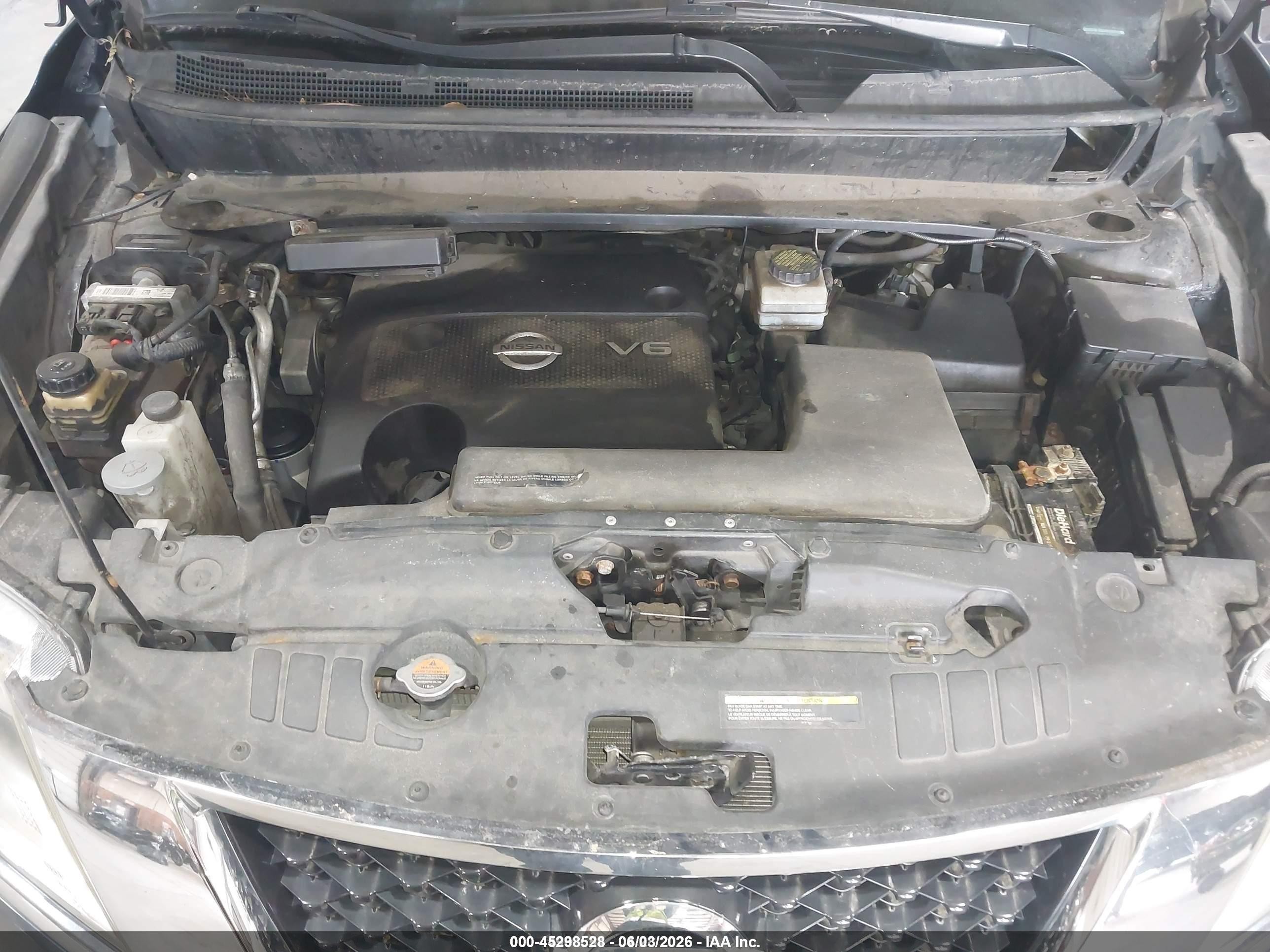 2013 Nissan Pathfinder Sl Blue vin: 5N1AR2MM2DC689462