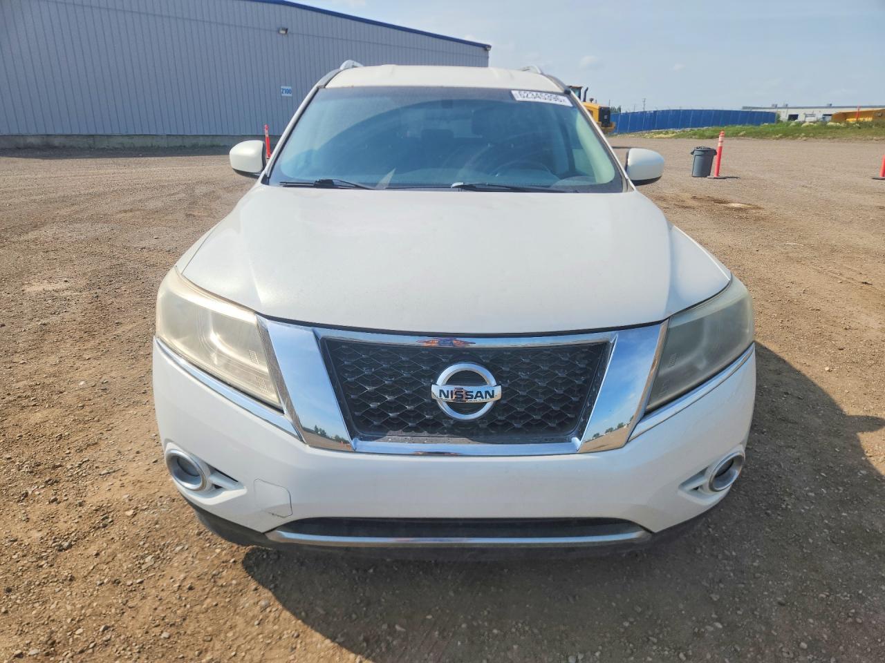 2014 Nissan Pathfinder S/sv/sl/platinum Белый vin: 5N1AR2MM2EC603116