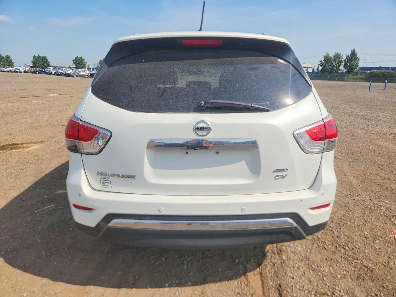 2014 Nissan Pathfinder S/sv/sl/platinum Белый vin: 5N1AR2MM2EC603116