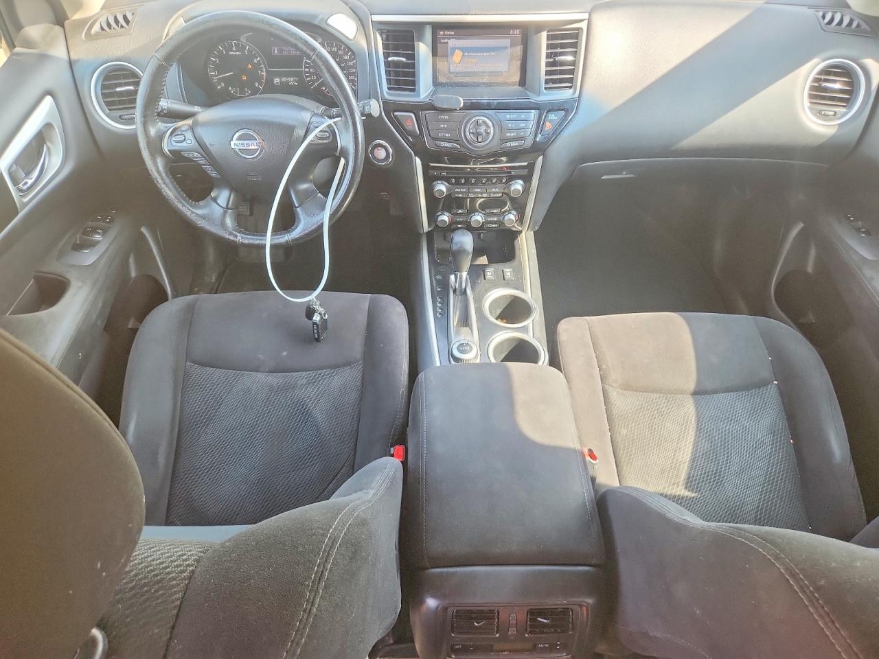 2014 Nissan Pathfinder S/sv/sl/platinum Белый vin: 5N1AR2MM2EC603116