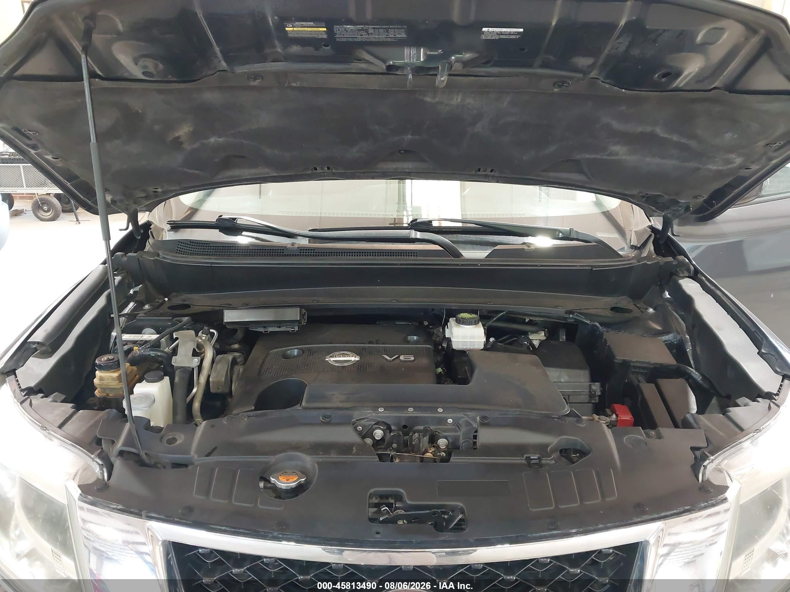 2014 Nissan Pathfinder Sl Gray vin: 5N1AR2MM2EC603200