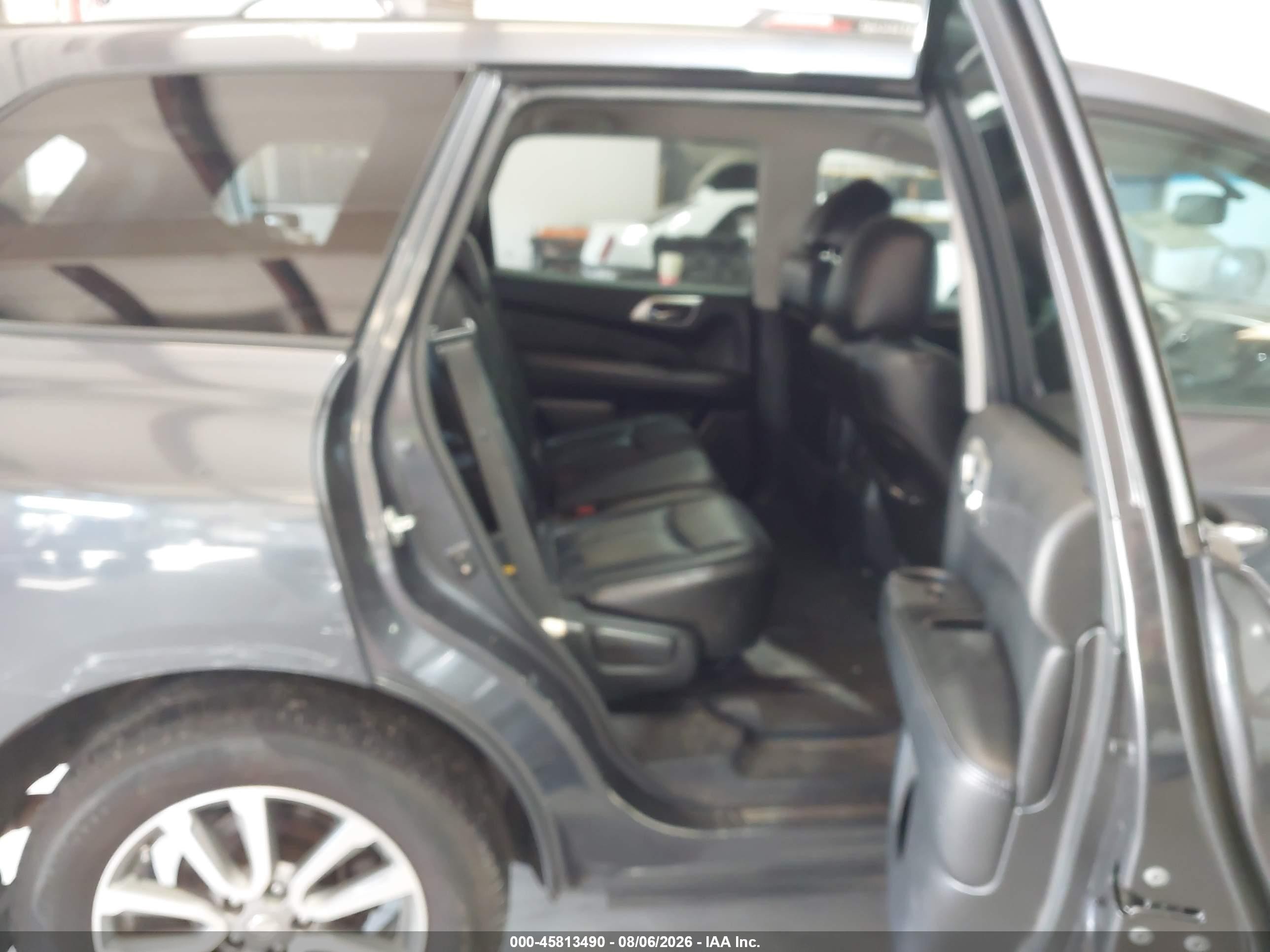 2014 Nissan Pathfinder Sl Gray vin: 5N1AR2MM2EC603200