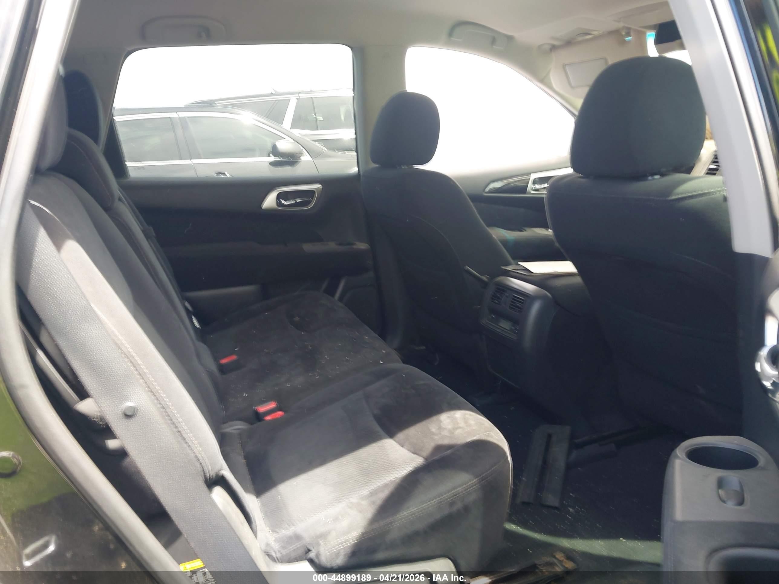 2014 Nissan Pathfinder S Black vin: 5N1AR2MM2EC612477