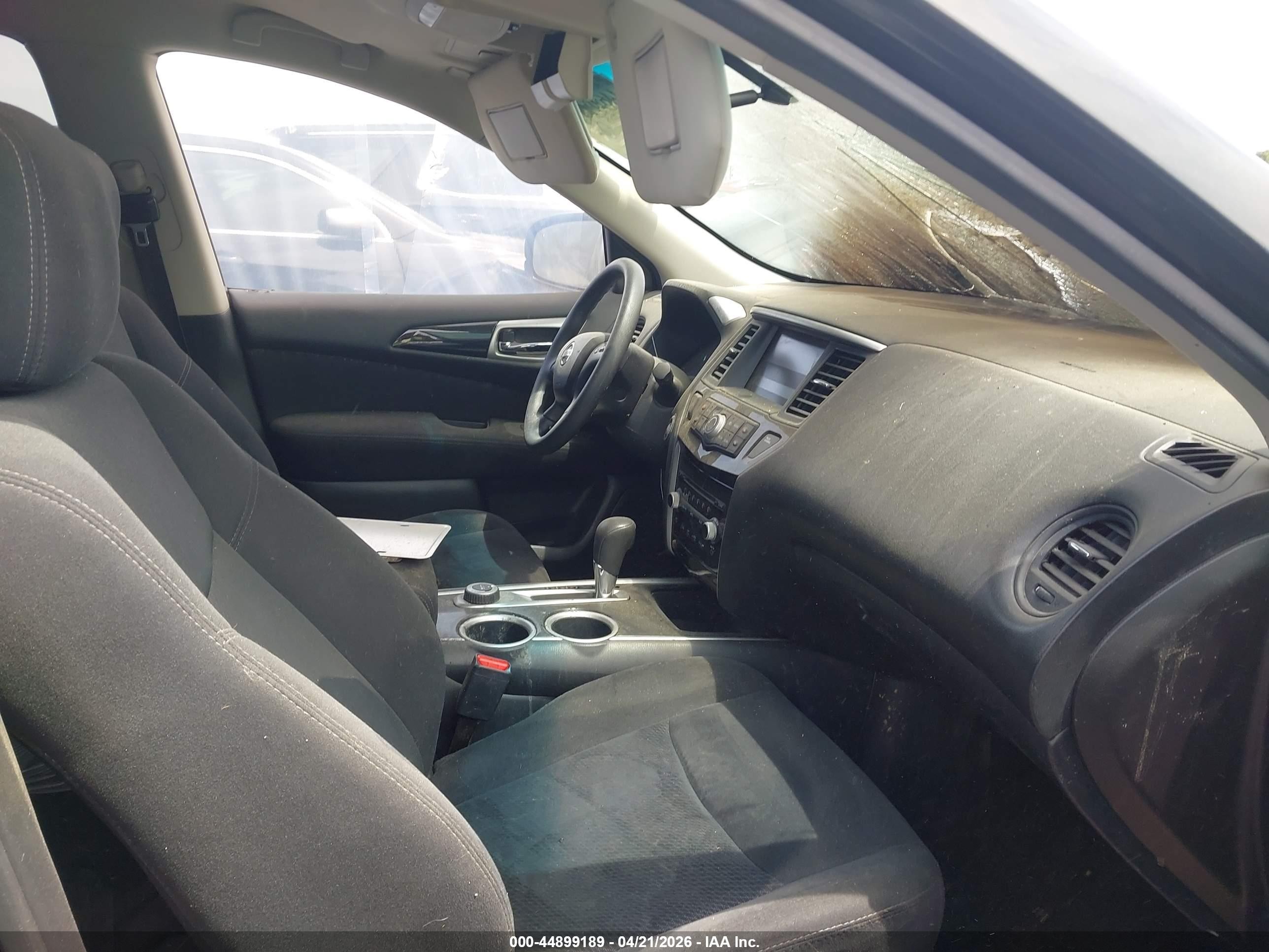 2014 Nissan Pathfinder S Black vin: 5N1AR2MM2EC612477
