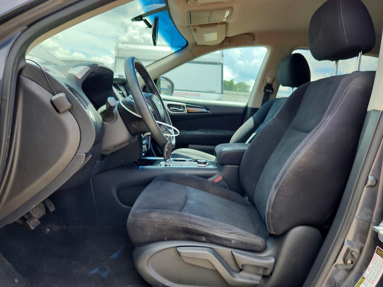 2014 Nissan Pathfinder S Gray vin: 5N1AR2MM2EC615833