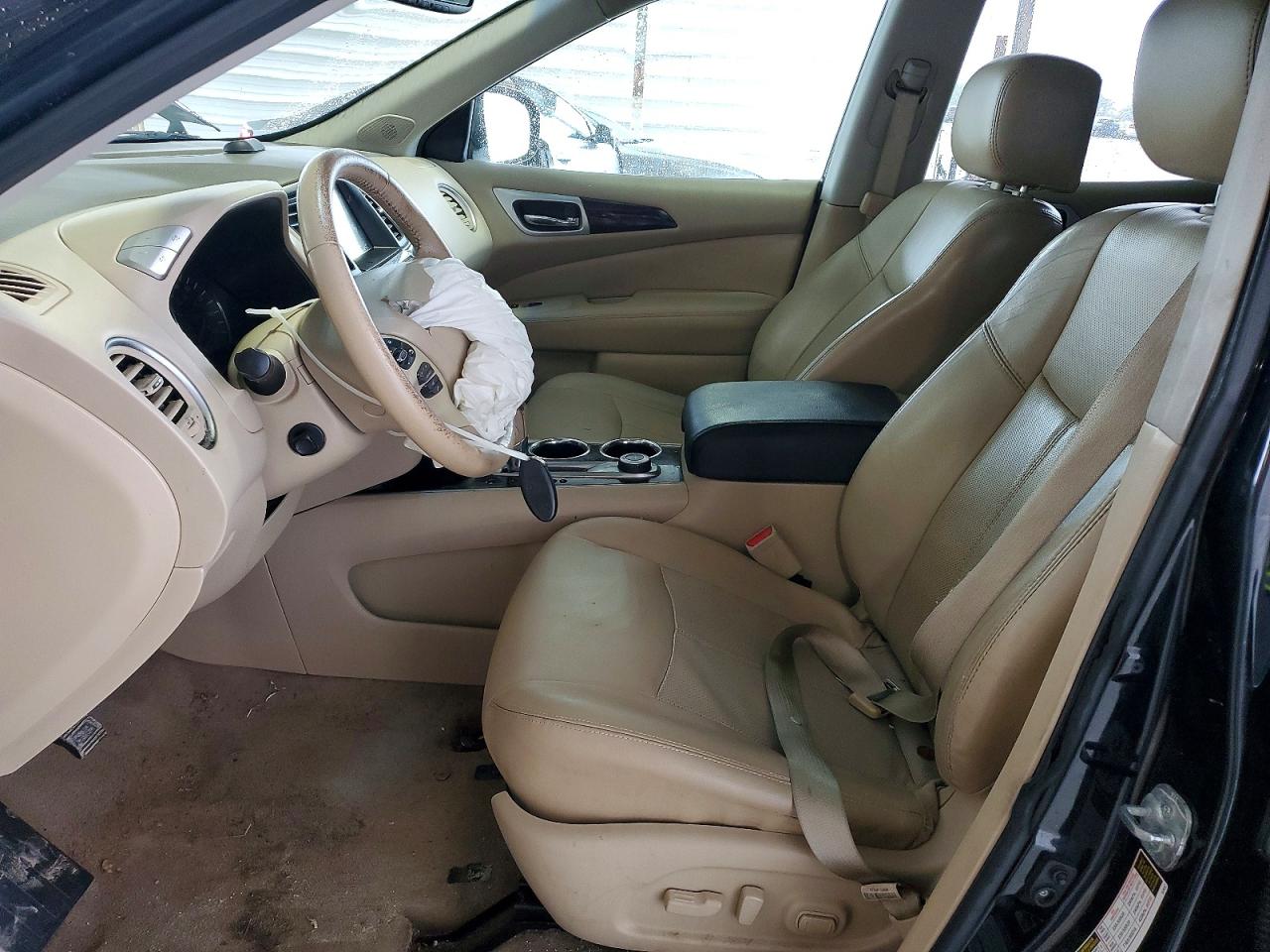 2014 Nissan Pathfinder S Black vin: 5N1AR2MM2EC616190