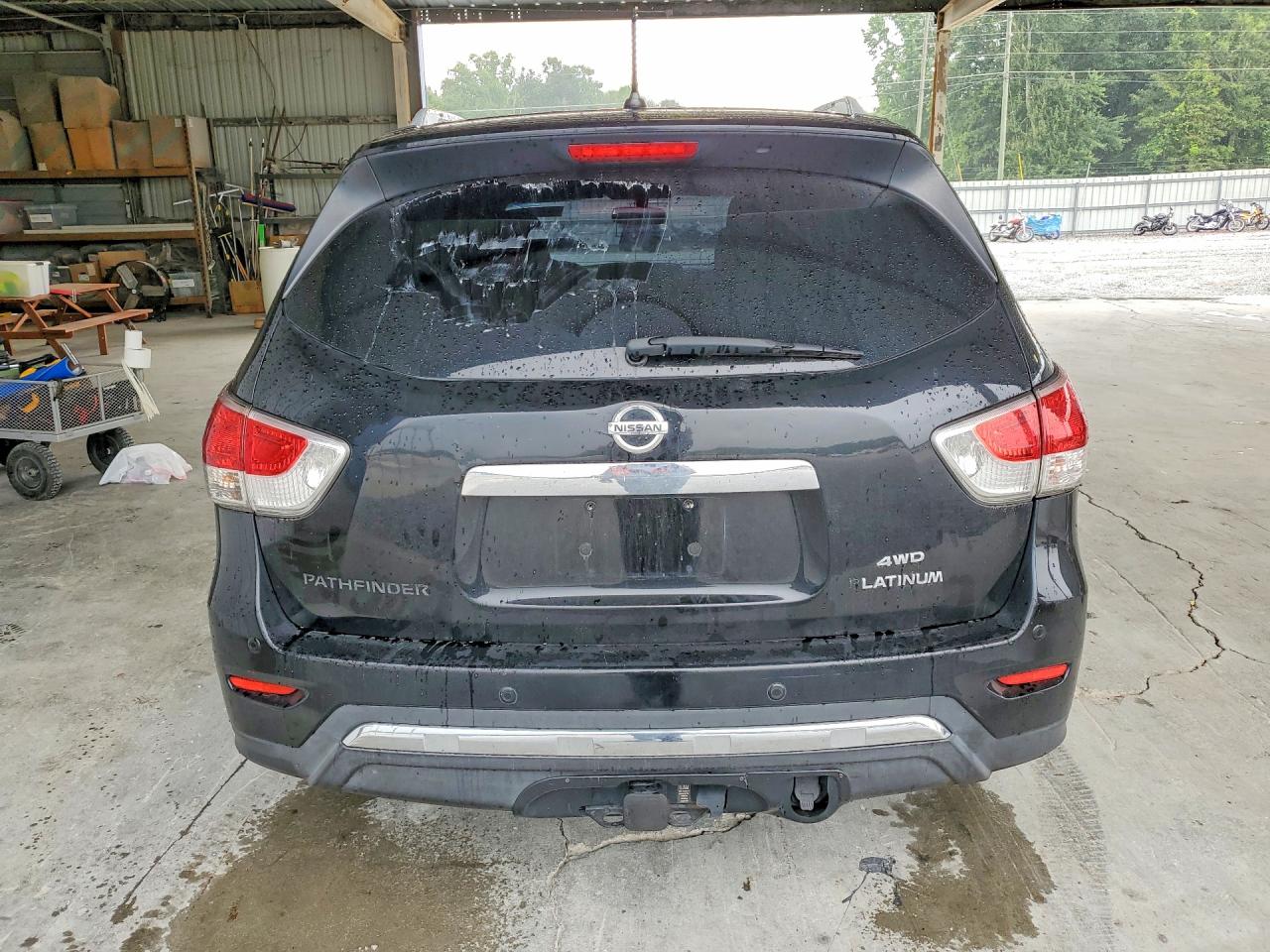 2014 Nissan Pathfinder S Black vin: 5N1AR2MM2EC616190