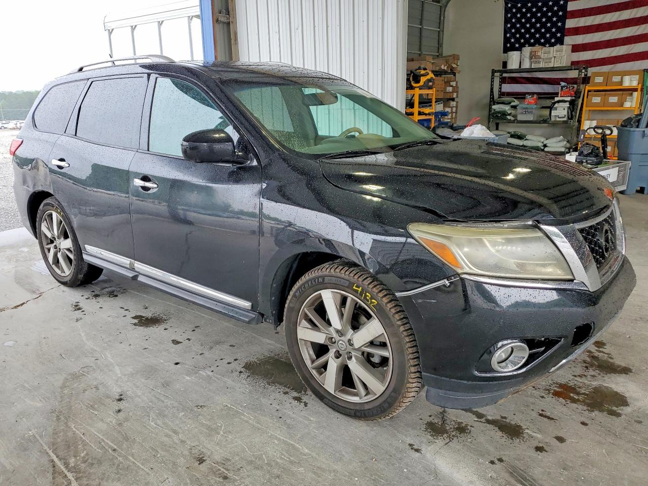 2014 Nissan Pathfinder S Black vin: 5N1AR2MM2EC616190