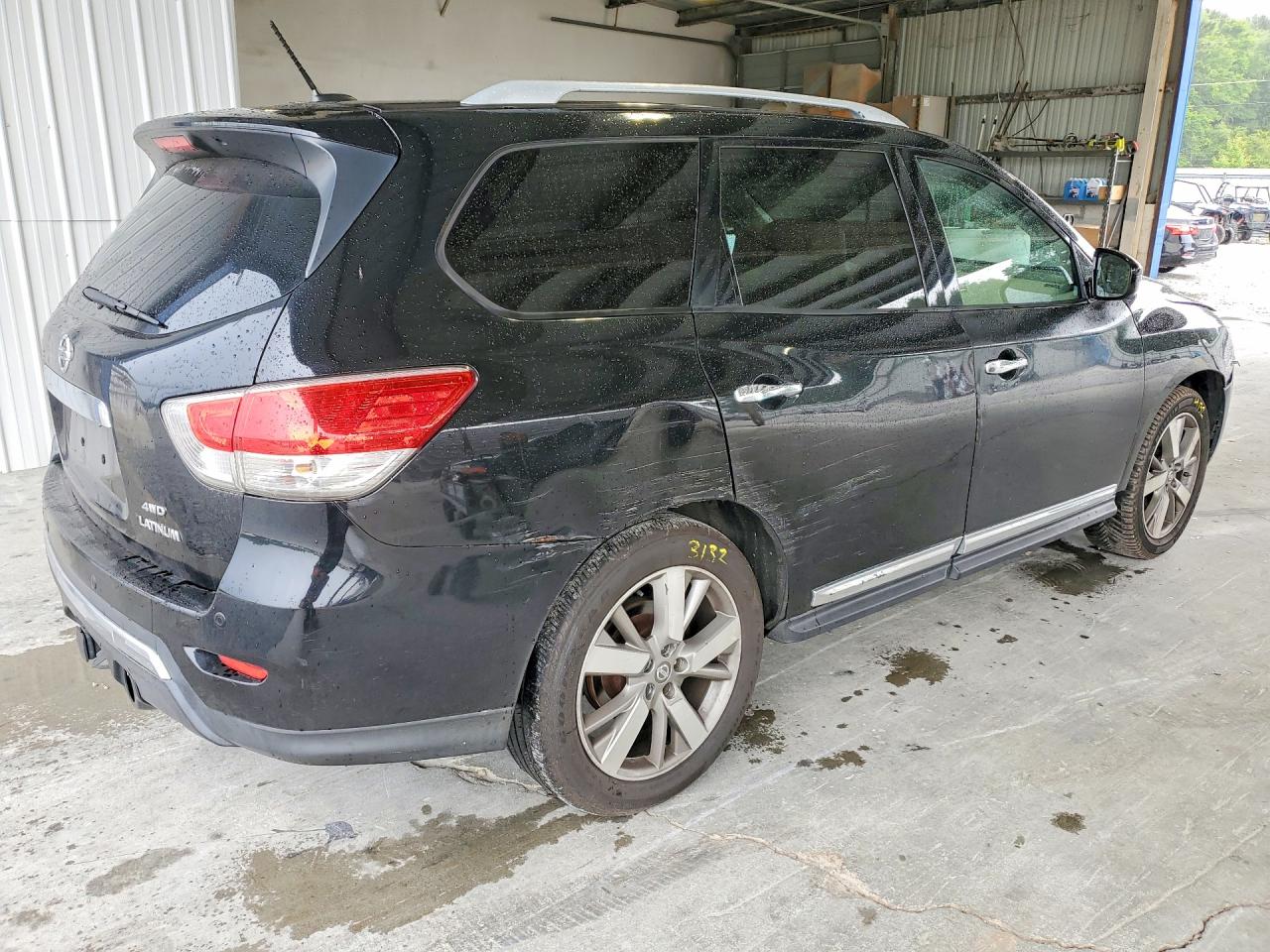 2014 Nissan Pathfinder S Black vin: 5N1AR2MM2EC616190