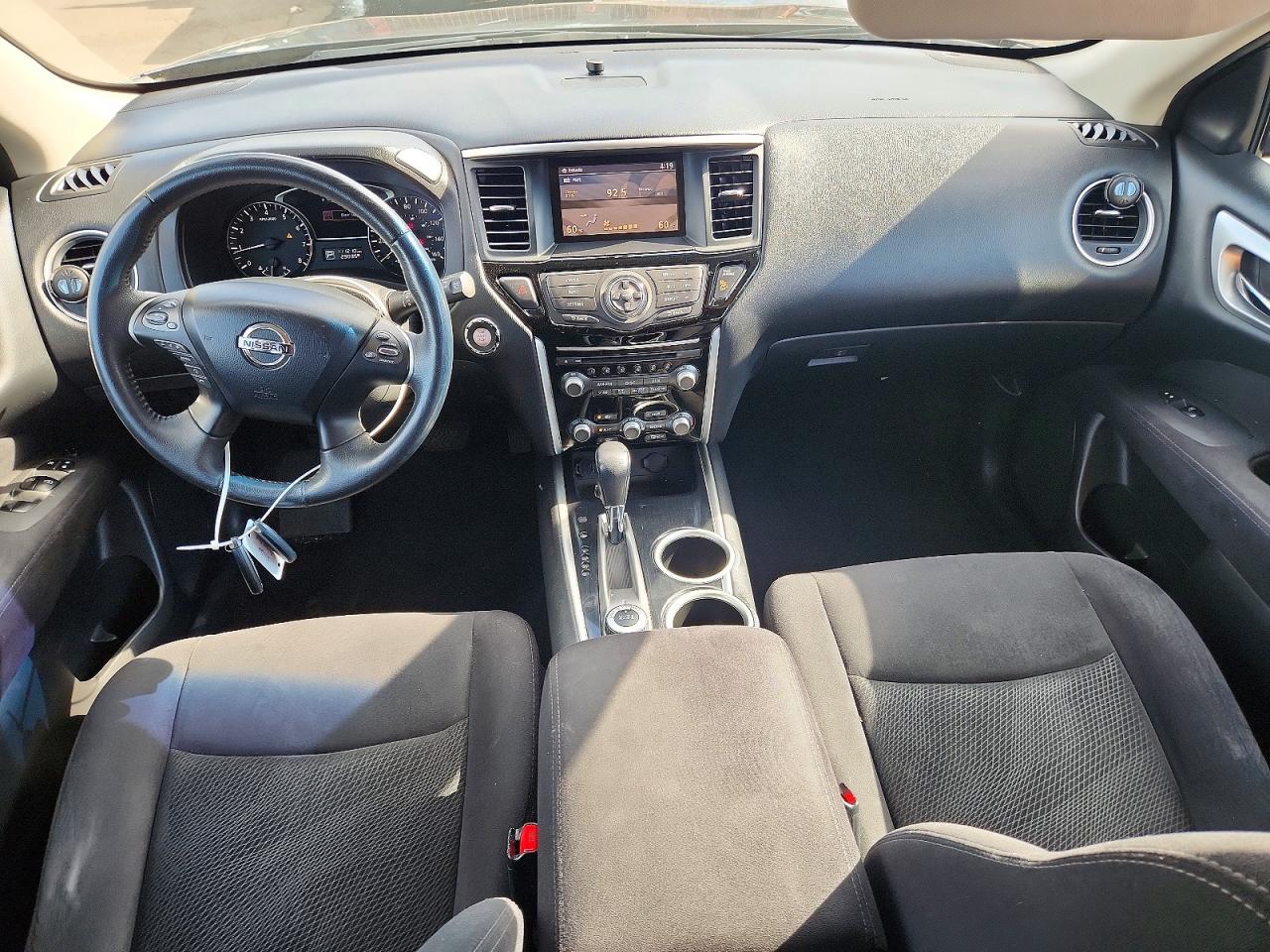2014 Nissan Pathfinder Sv Gray vin: 5N1AR2MM2EC635211
