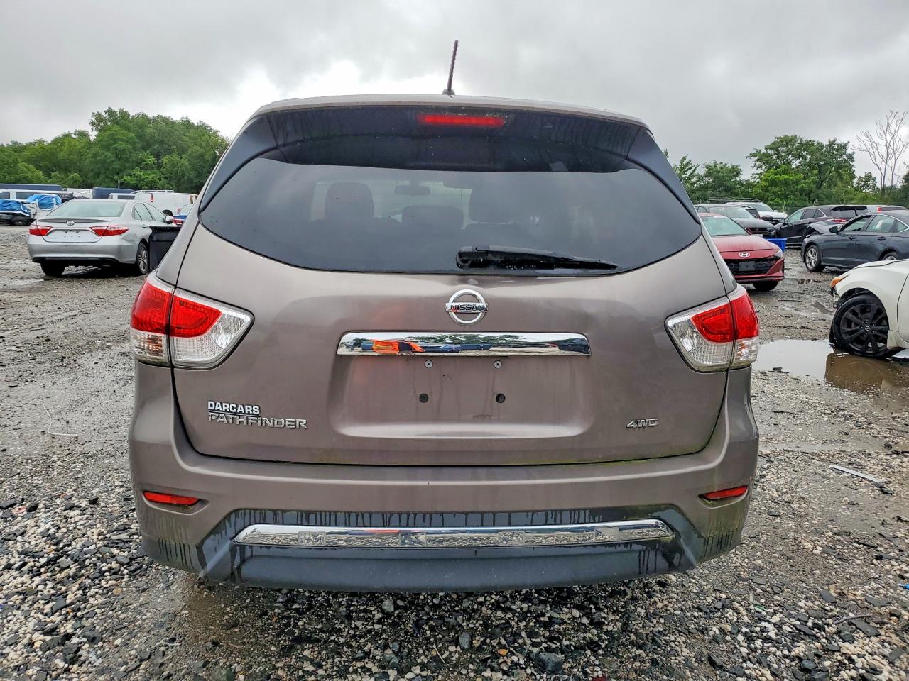 2014 Nissan Pathfinder S Gray vin: 5N1AR2MM2EC646726