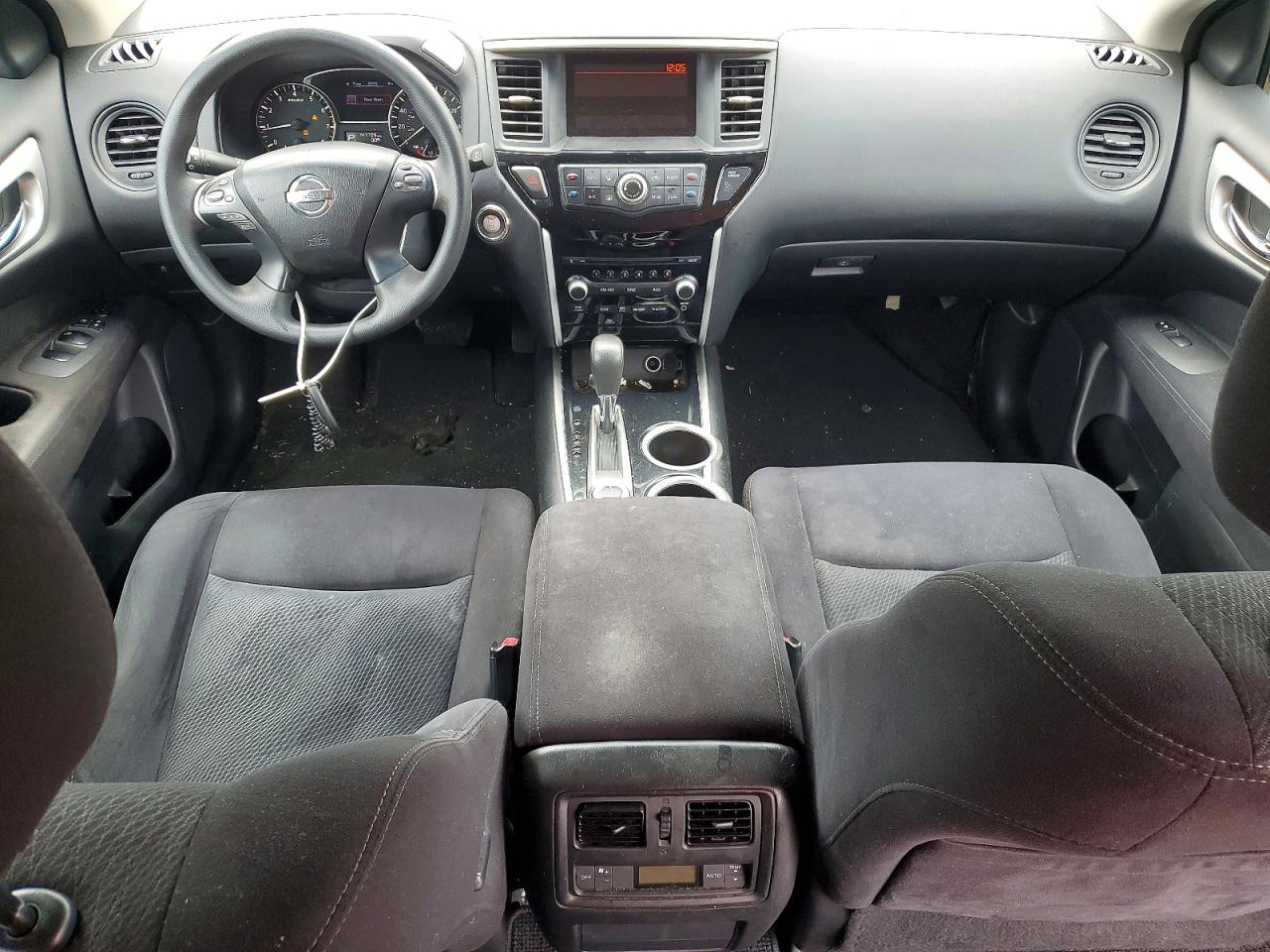 2014 Nissan Pathfinder S Gray vin: 5N1AR2MM2EC646726