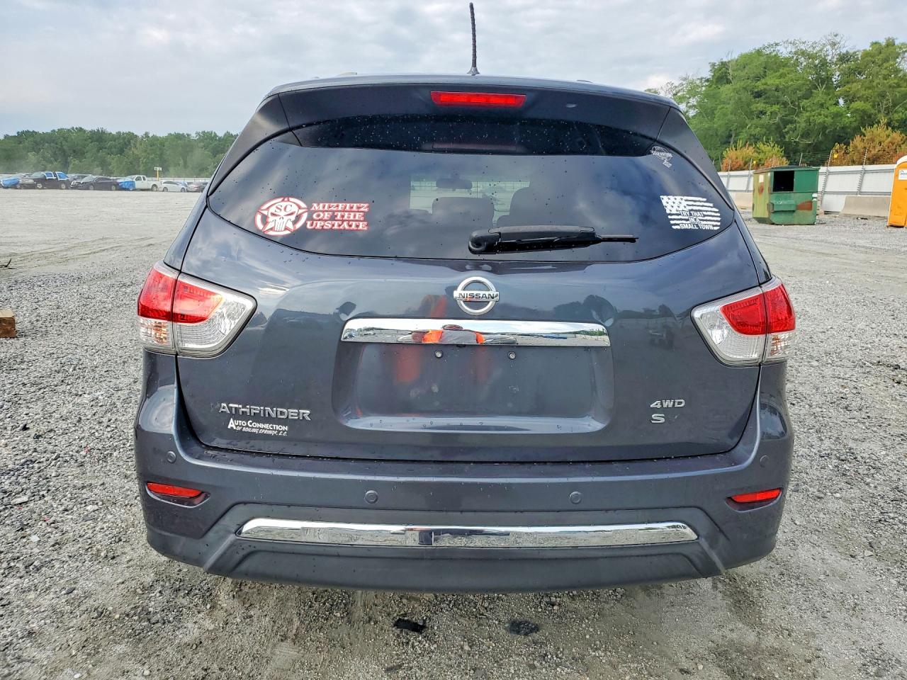 2014 Nissan Pathfinder Sv Gray vin: 5N1AR2MM2EC657130