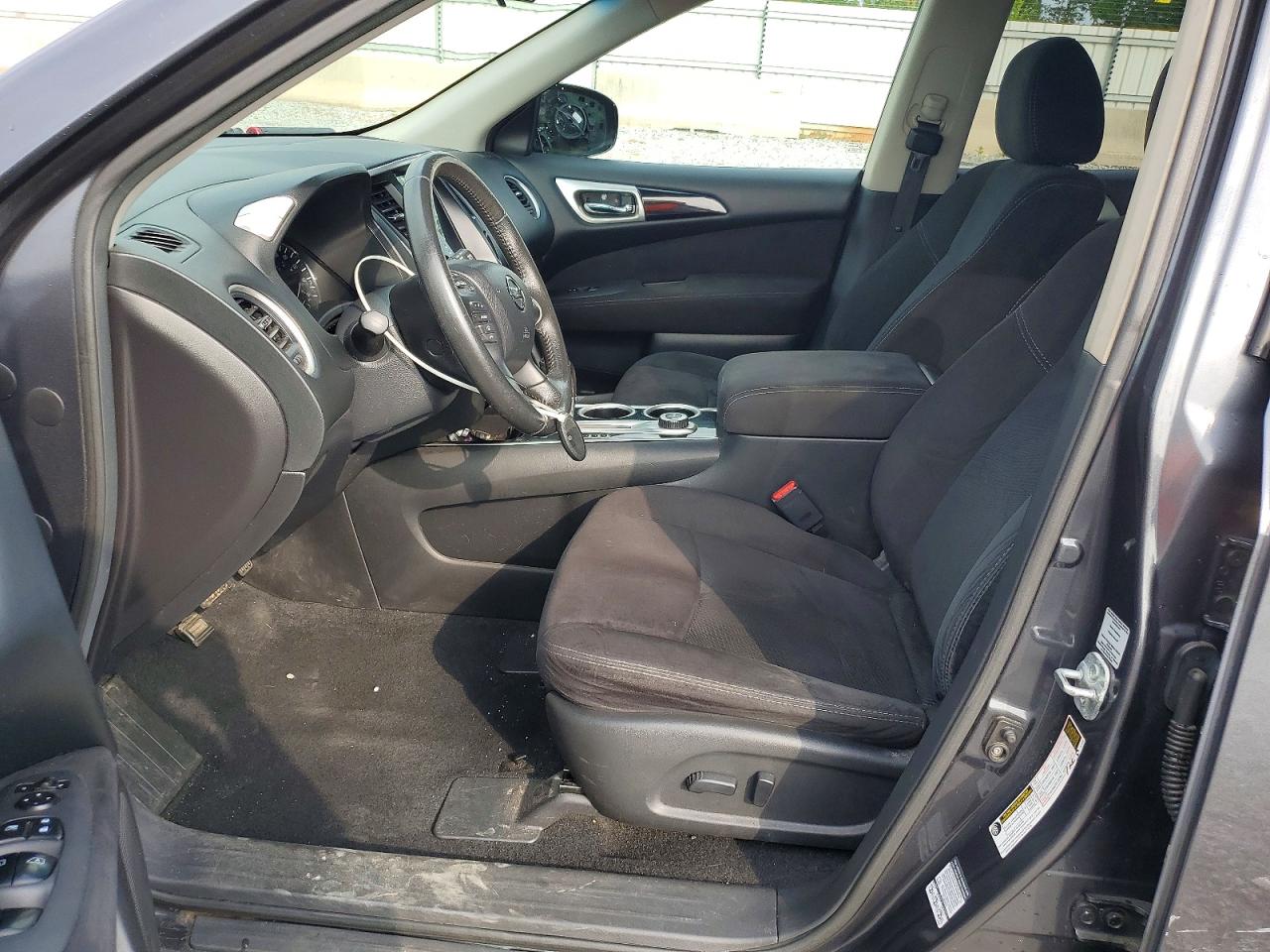 2014 Nissan Pathfinder Sv Gray vin: 5N1AR2MM2EC657130
