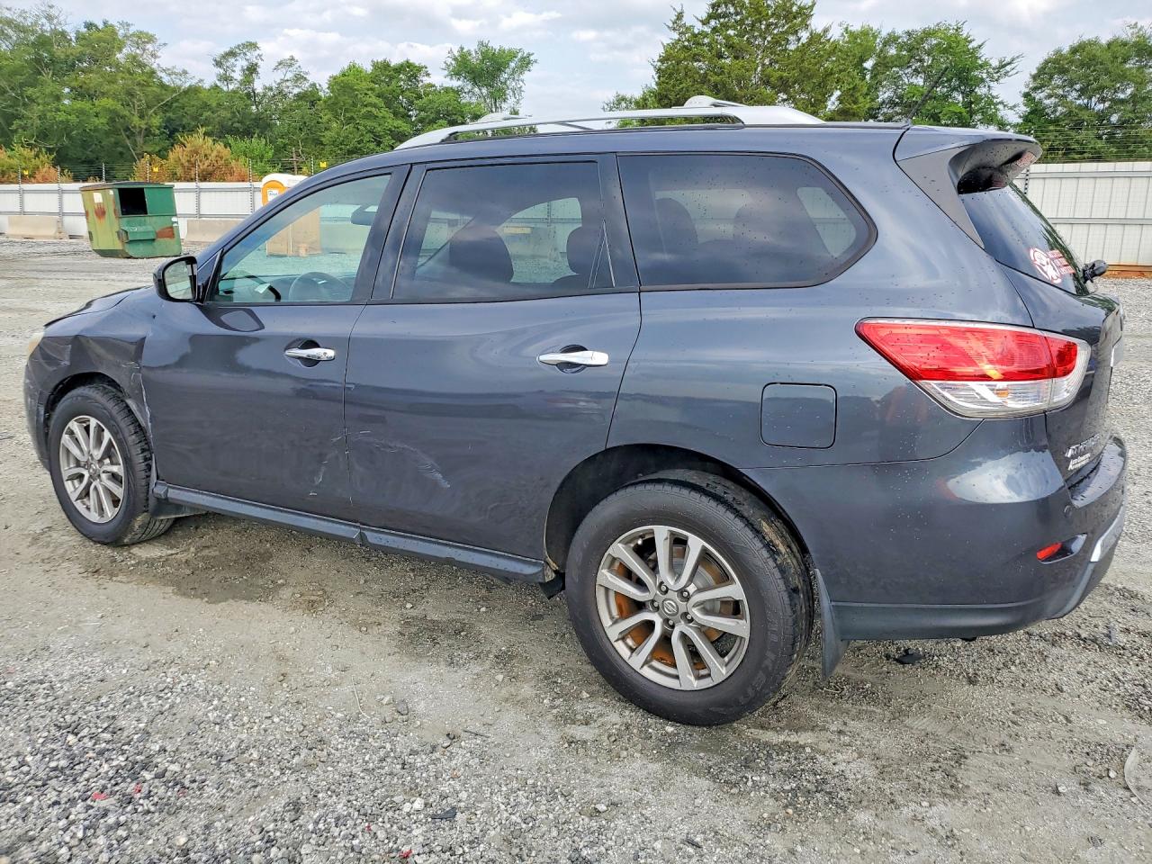 2014 Nissan Pathfinder Sv Gray vin: 5N1AR2MM2EC657130