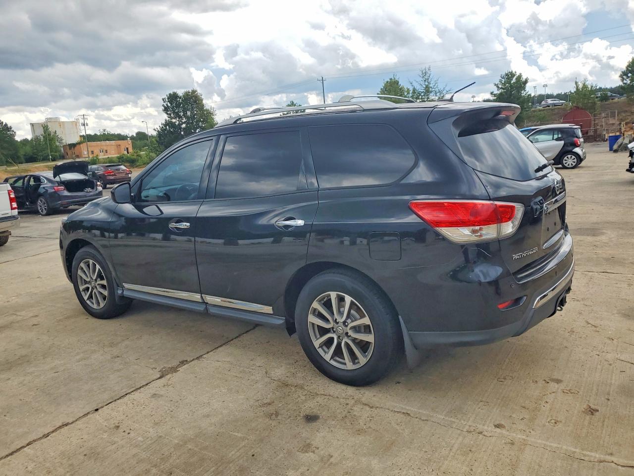 2014 Nissan Pathfinder Sl Black vin: 5N1AR2MM2EC672484