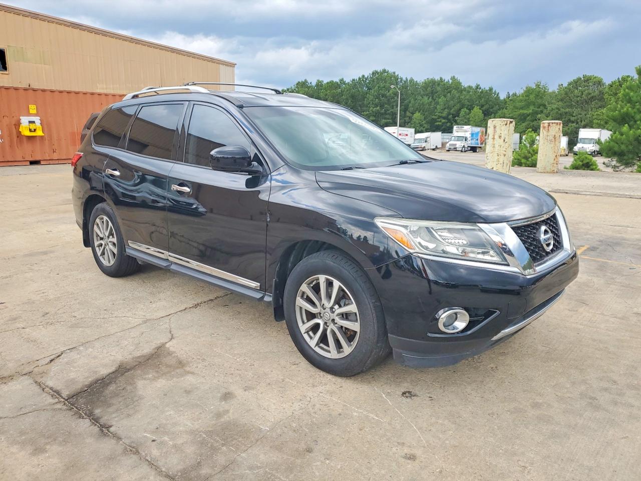 2014 Nissan Pathfinder Sl Black vin: 5N1AR2MM2EC672484