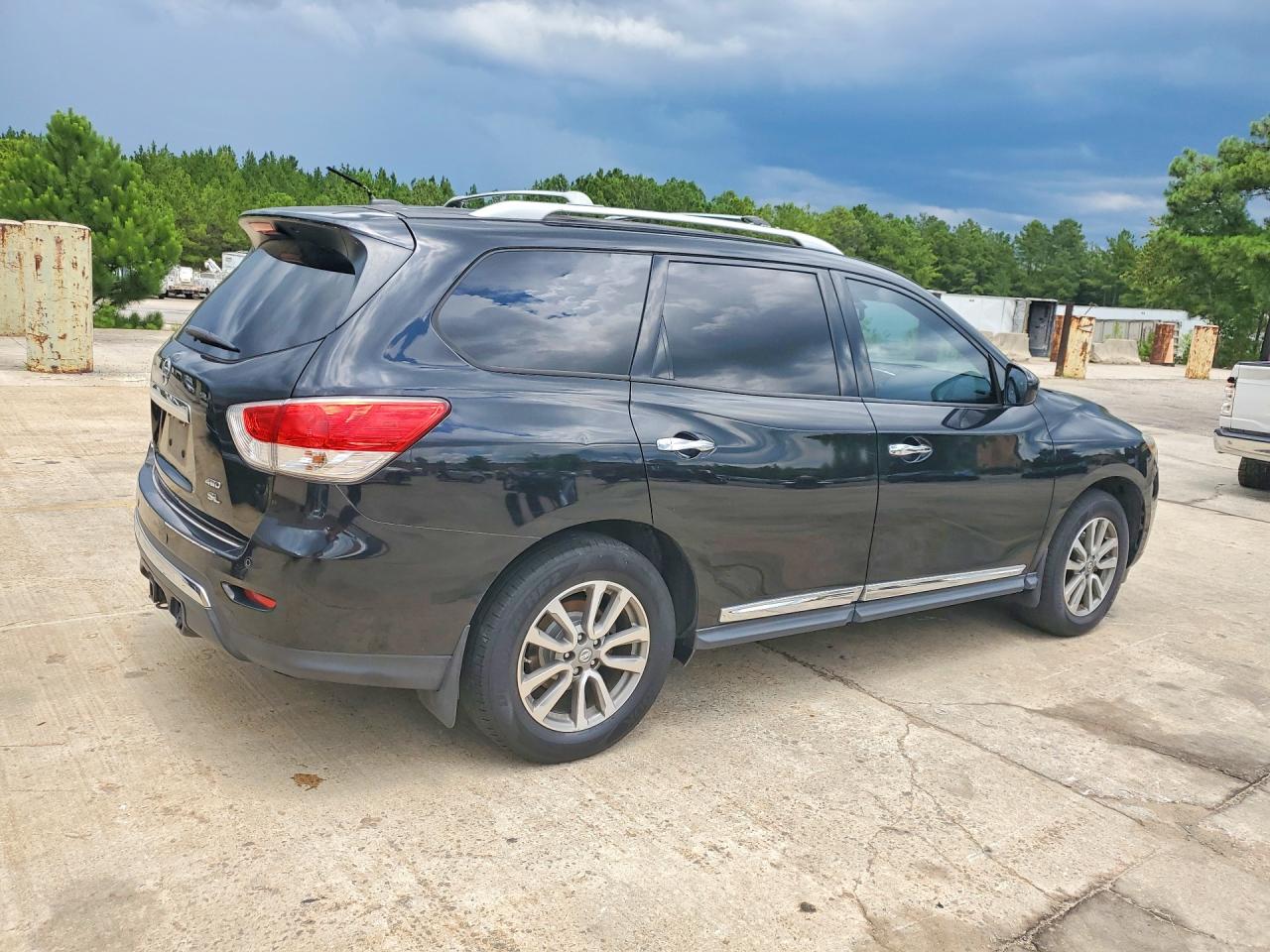 2014 Nissan Pathfinder Sl Black vin: 5N1AR2MM2EC672484