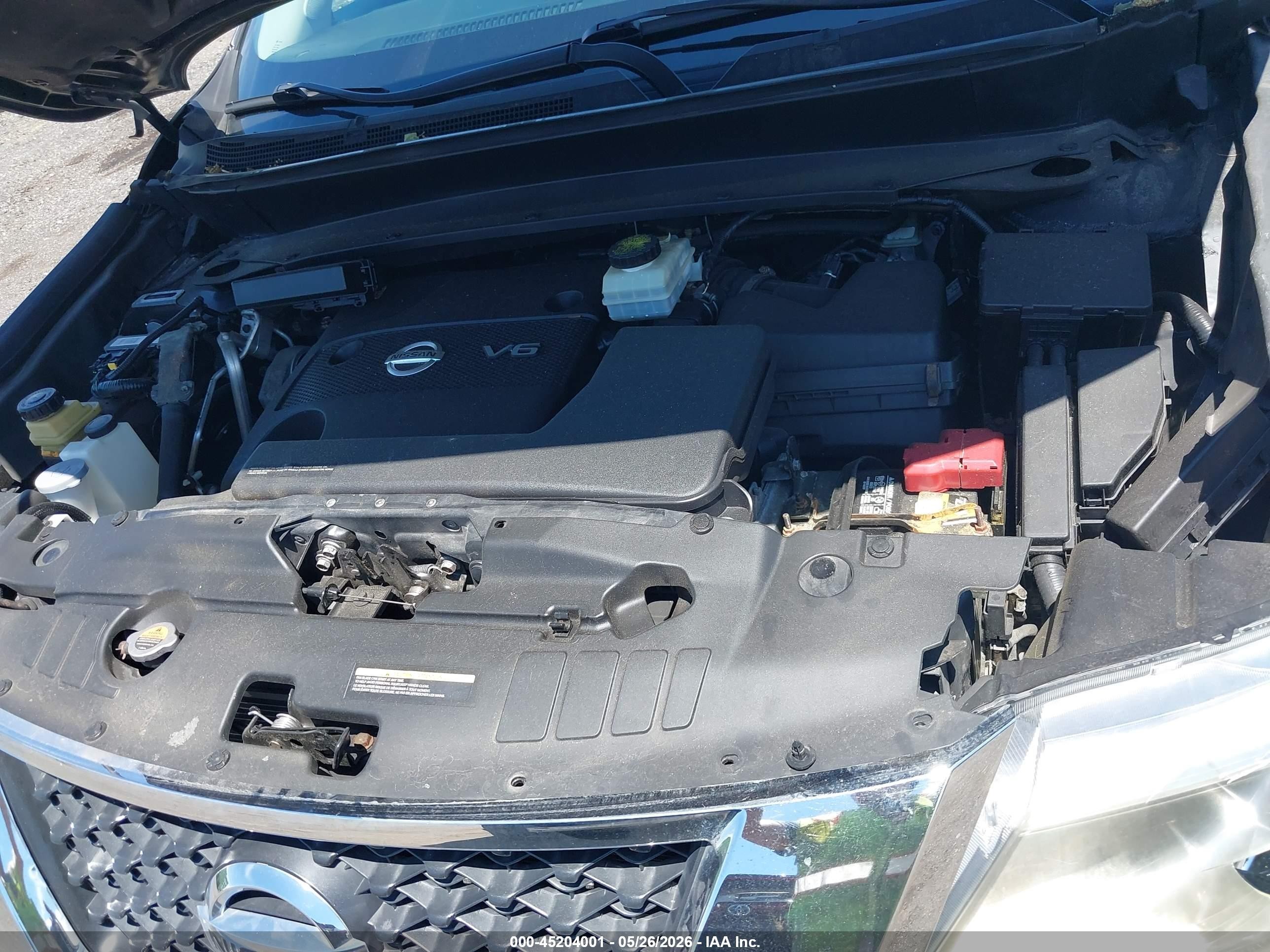 2014 Nissan Pathfinder Platinum Gray vin: 5N1AR2MM2EC679662