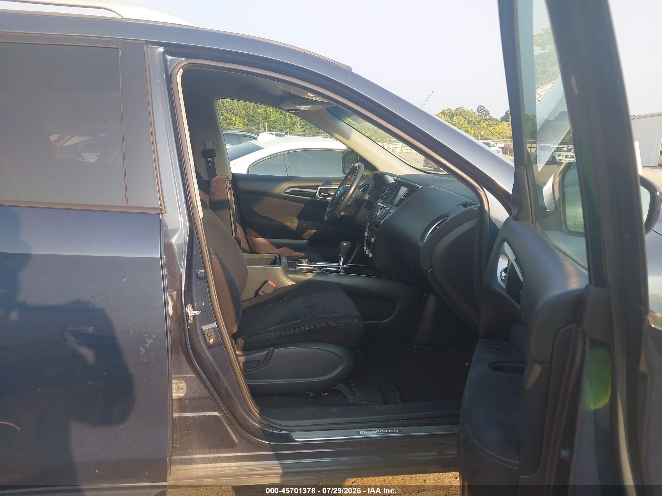2014 Nissan Pathfinder Platinum/s/sl/sv Black vin: 5N1AR2MM2EC692198