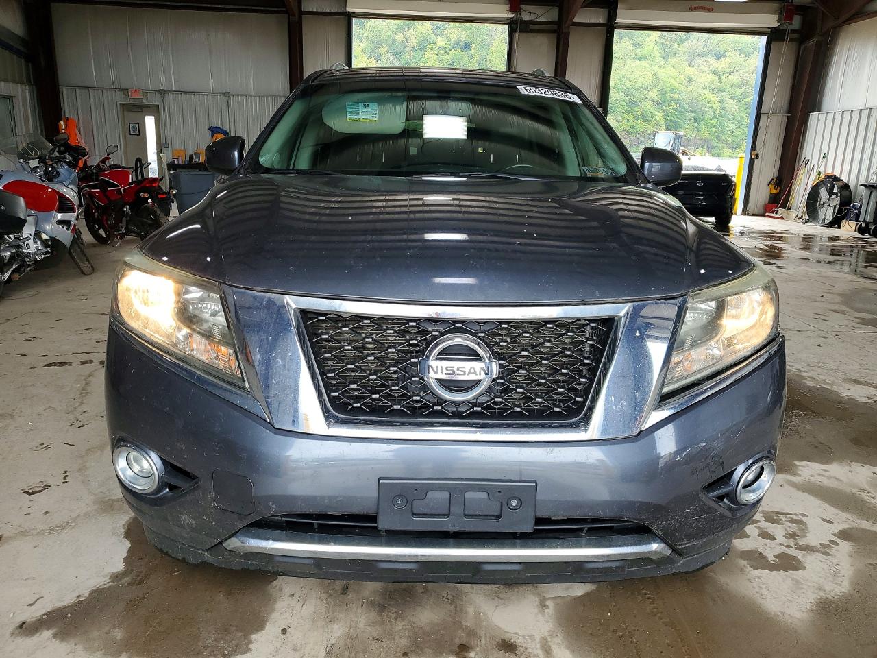 2014 Nissan Pathfinder Sl Blue vin: 5N1AR2MM2EC696364