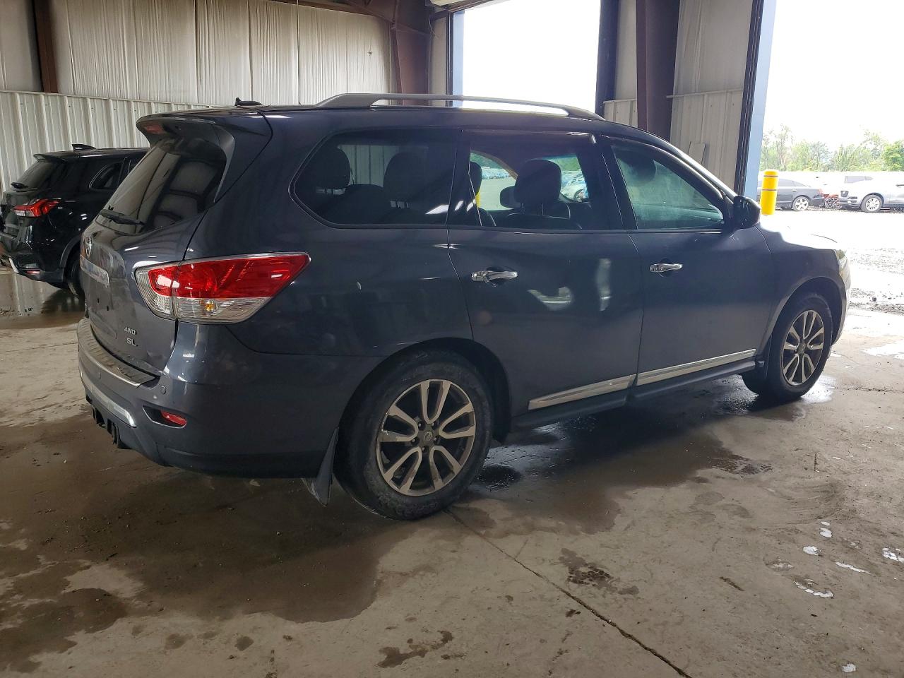 2014 Nissan Pathfinder Sl Blue vin: 5N1AR2MM2EC696364