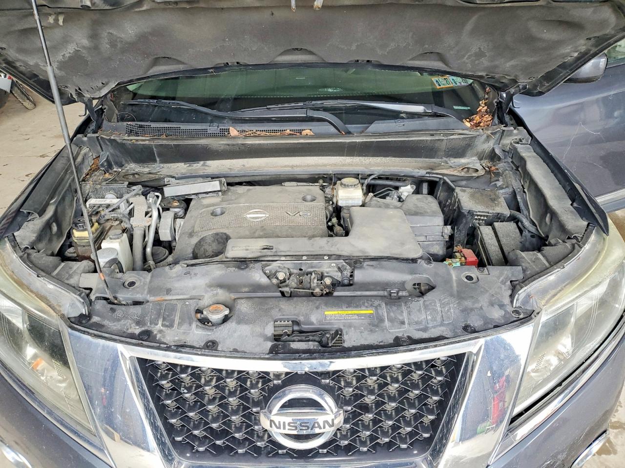 2014 Nissan Pathfinder Sl Blue vin: 5N1AR2MM2EC696364