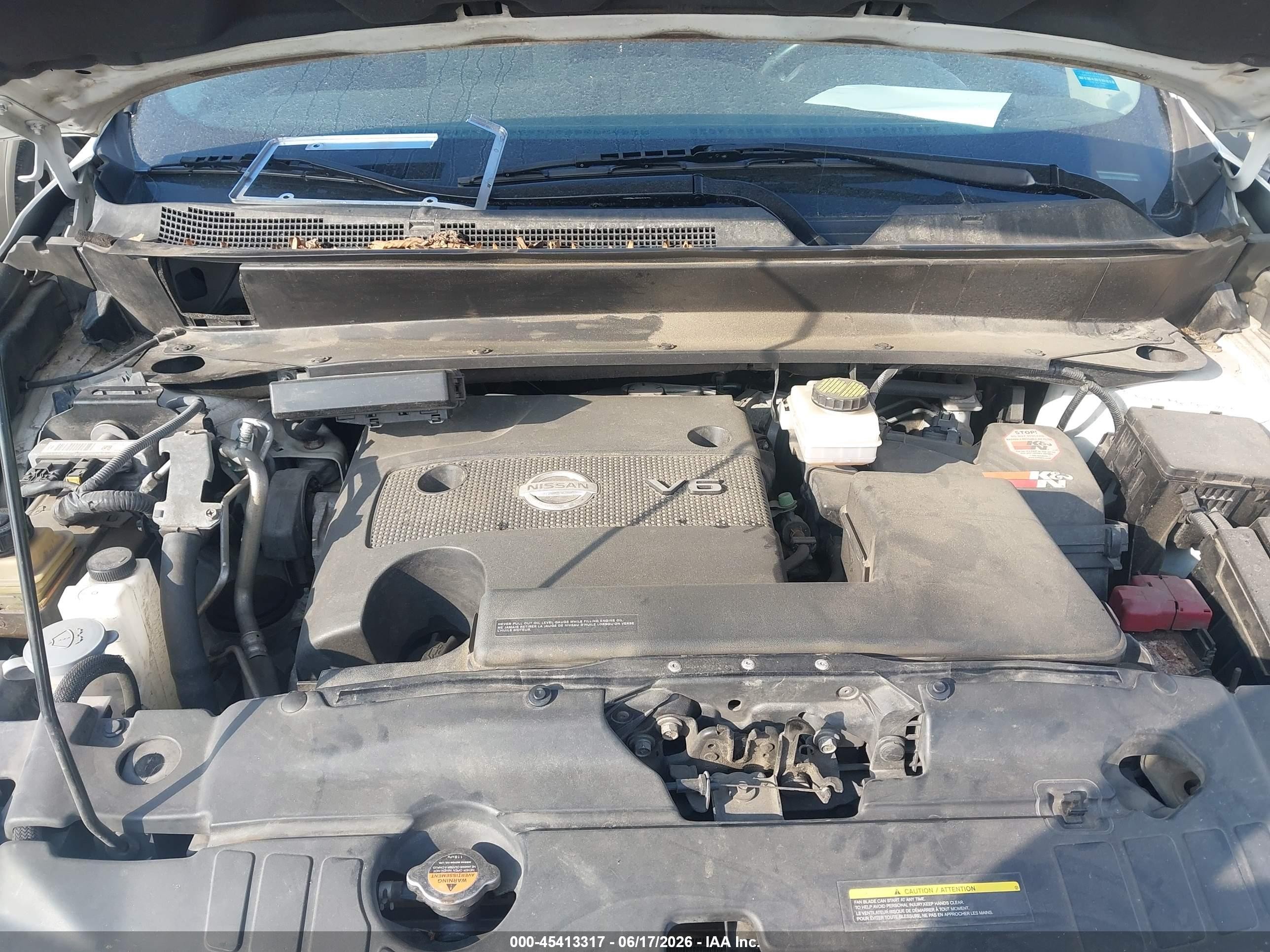 2014 Nissan Pathfinder Sv White vin: 5N1AR2MM2EC715253