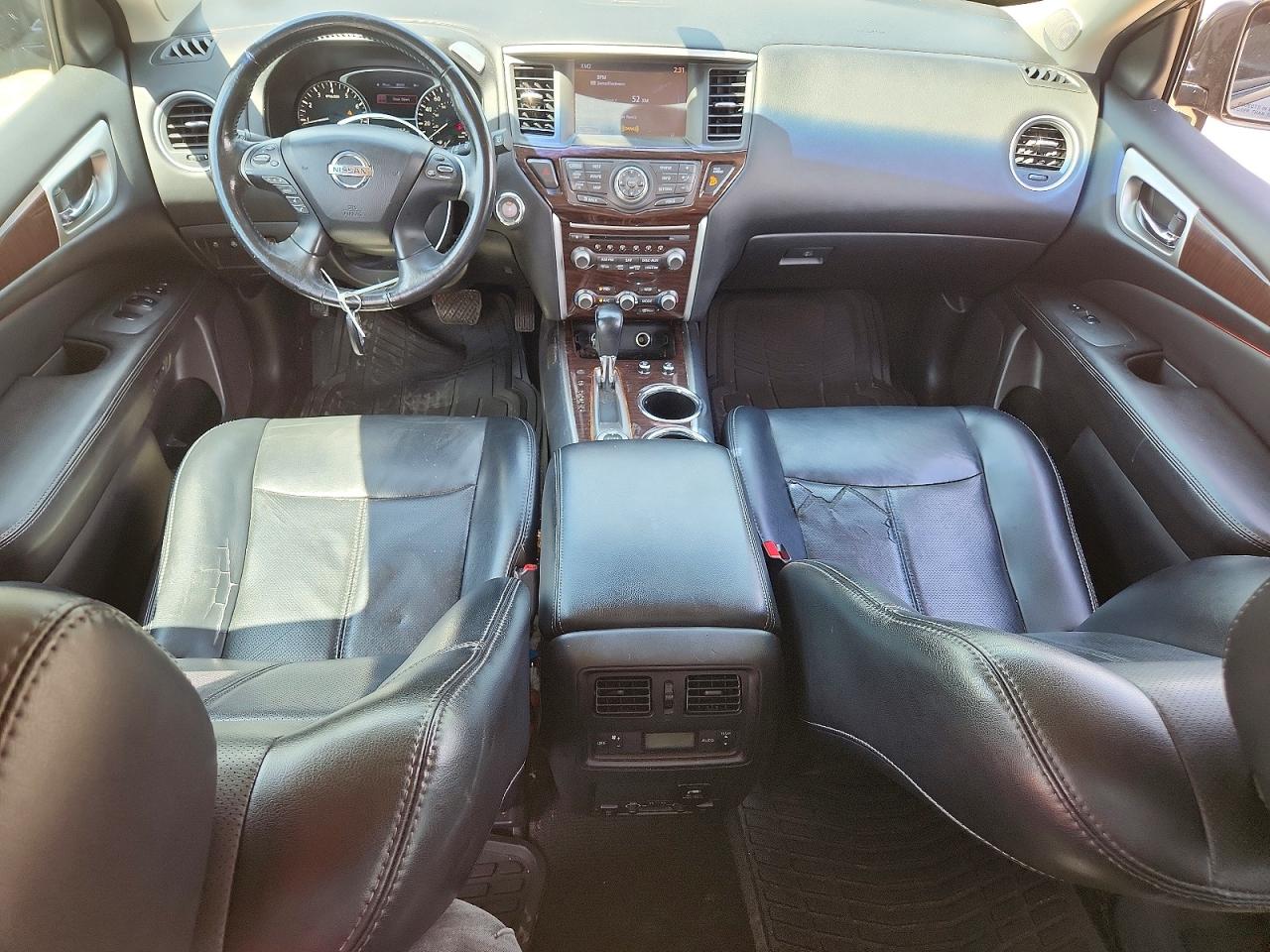 2014 Nissan Pathfinder S Blue vin: 5N1AR2MM2EC727600