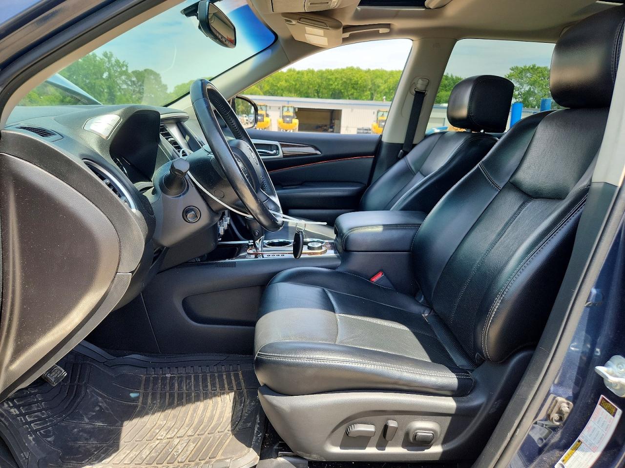 2014 Nissan Pathfinder S Blue vin: 5N1AR2MM2EC727600