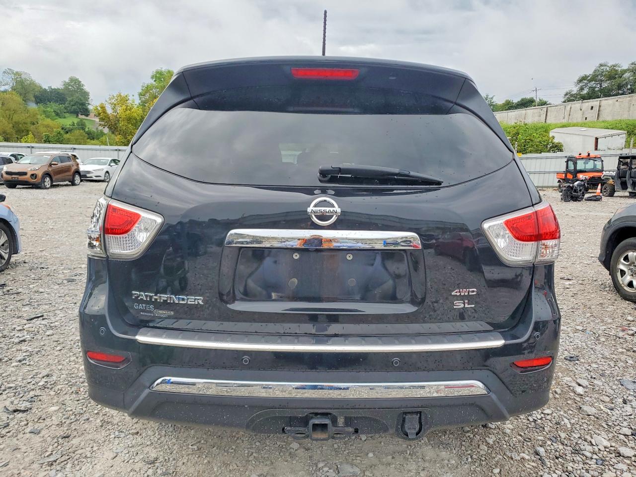2015 Nissan Pathfinder Sl Black vin: 5N1AR2MM2FC610939