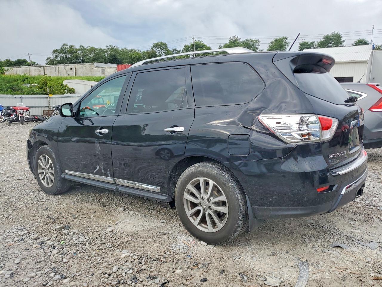 2015 Nissan Pathfinder Sl Black vin: 5N1AR2MM2FC610939