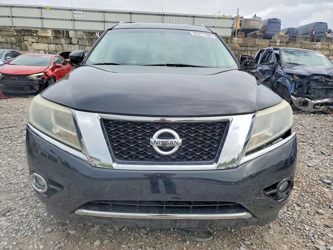 2015 Nissan Pathfinder Sl Black vin: 5N1AR2MM2FC610939