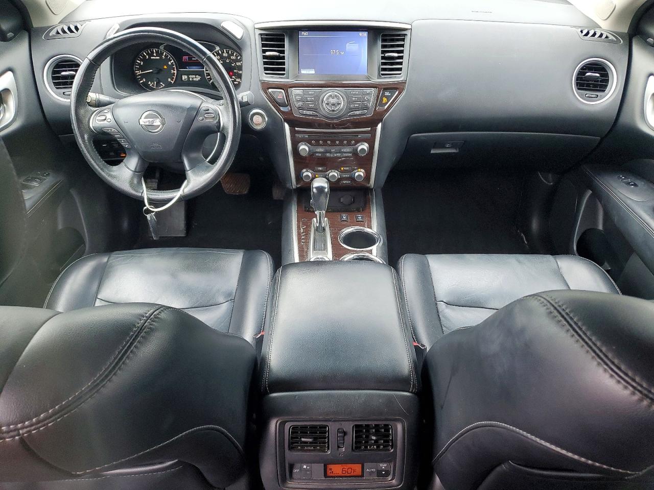 2015 Nissan Pathfinder Sl Black vin: 5N1AR2MM2FC610939