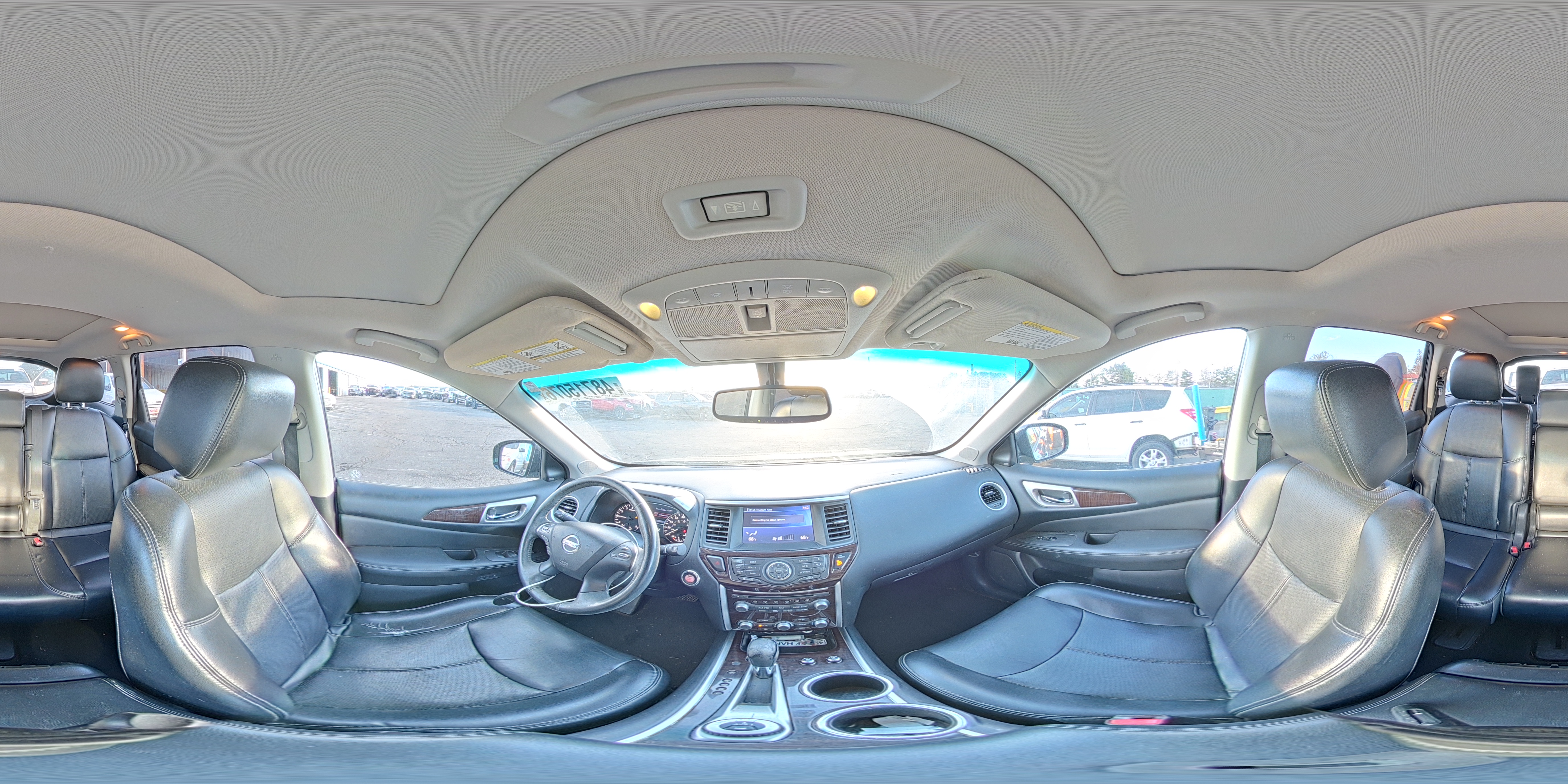 2015 Nissan Pathfinder Platinum Gray vin: 5N1AR2MM2FC613209
