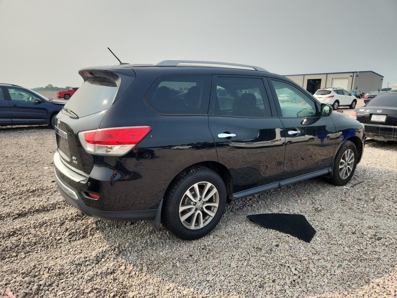 2015 Nissan Pathfinder Sv Black vin: 5N1AR2MM2FC622718