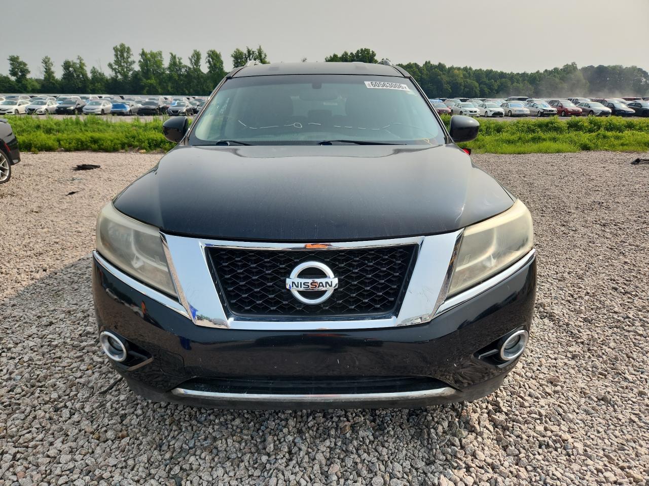 2015 Nissan Pathfinder Sv Black vin: 5N1AR2MM2FC622718