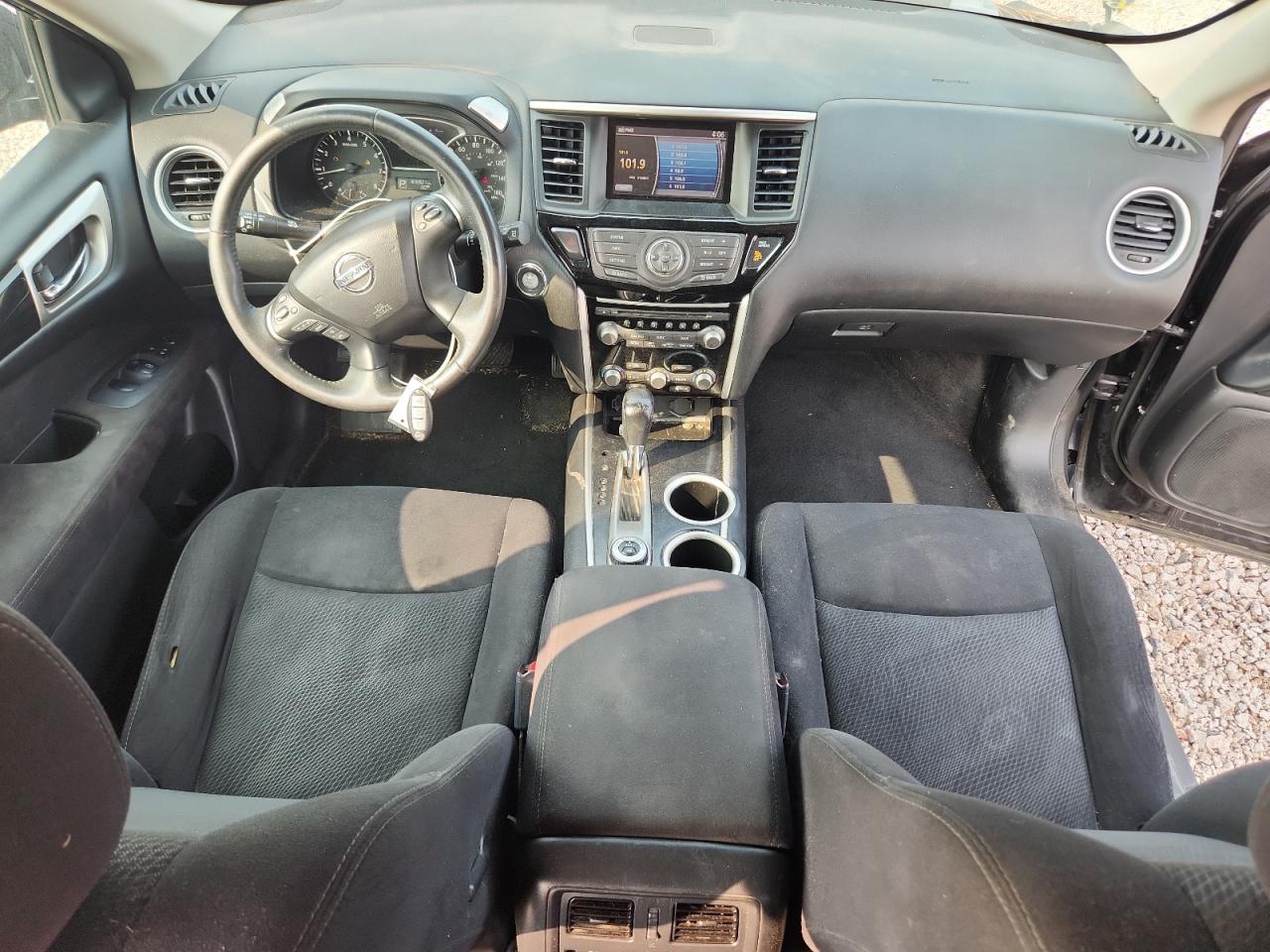 2015 Nissan Pathfinder Sv Black vin: 5N1AR2MM2FC622718