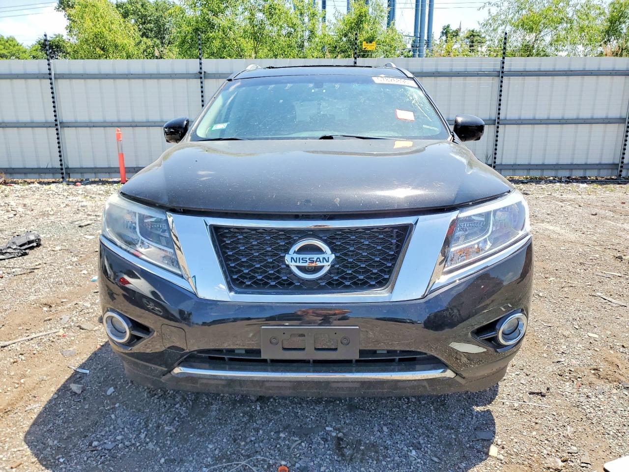 2015 Nissan Pathfinder Sl Black vin: 5N1AR2MM2FC626428