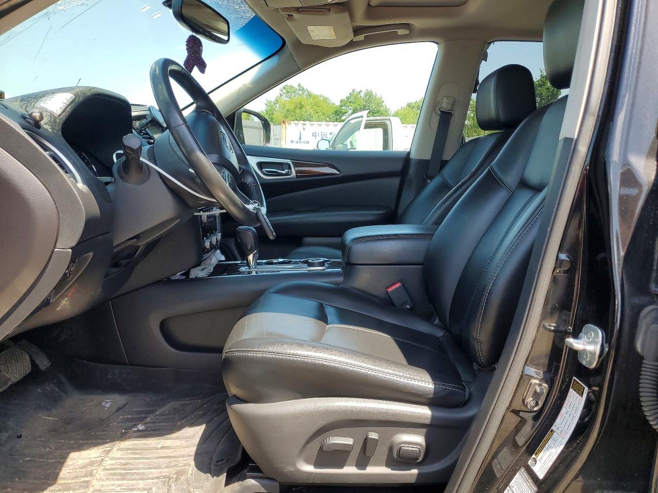 2015 Nissan Pathfinder Sl Black vin: 5N1AR2MM2FC626428