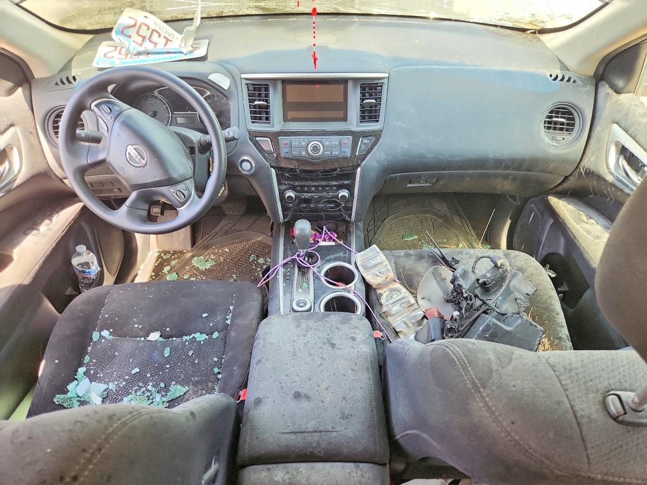 2015 Nissan Pathfinder S Серый vin: 5N1AR2MM2FC629362