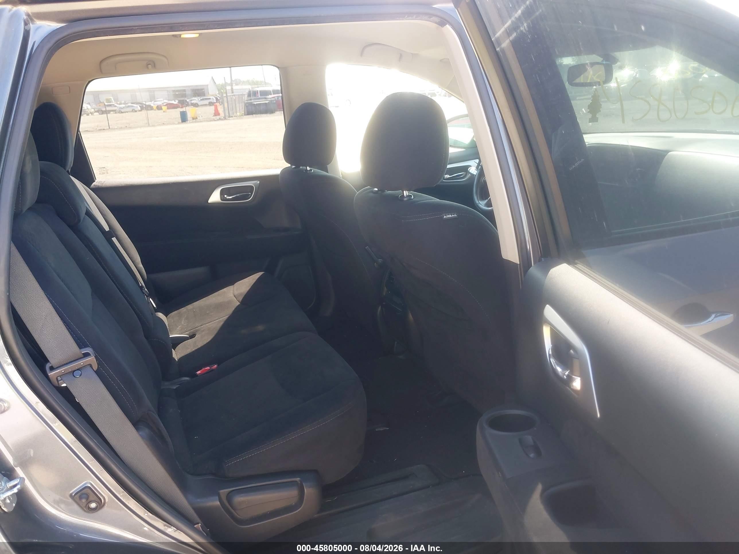 2015 Nissan Pathfinder Platinum/s/sl/sv Gray vin: 5N1AR2MM2FC640233