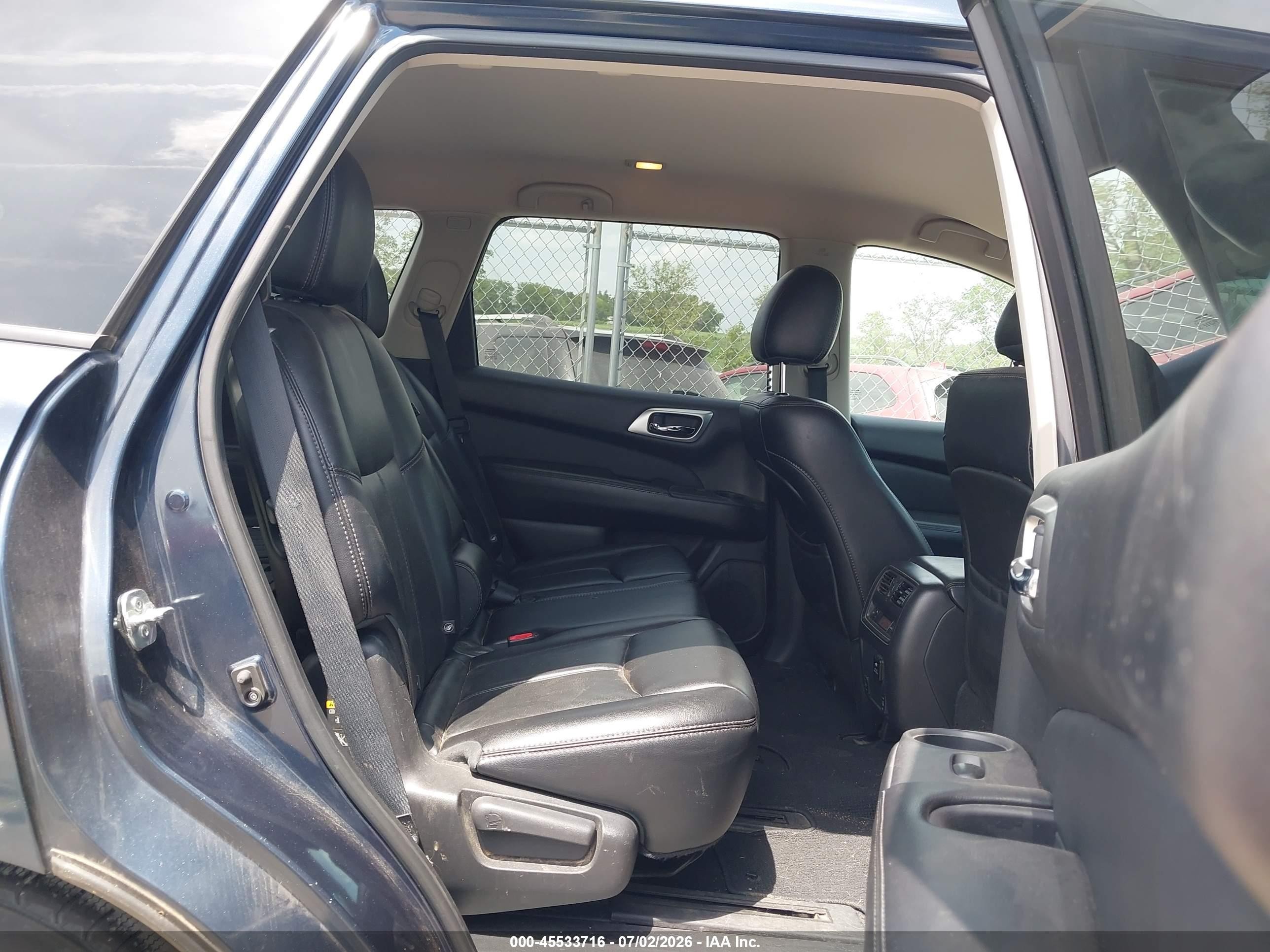 2015 Nissan Pathfinder Sl Синий vin: 5N1AR2MM2FC649160