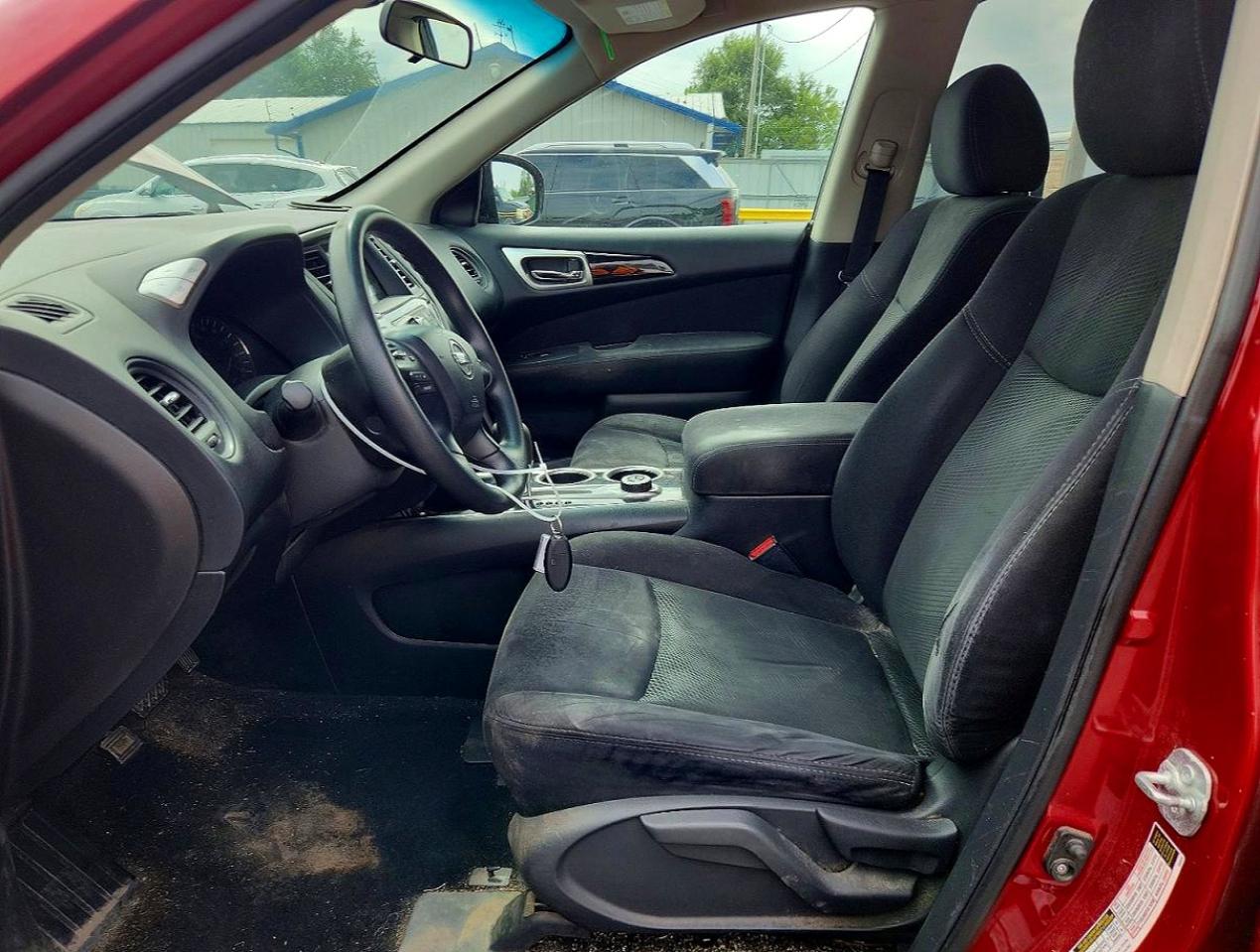 2015 Nissan Pathfinder S Burgundy vin: 5N1AR2MM2FC654116