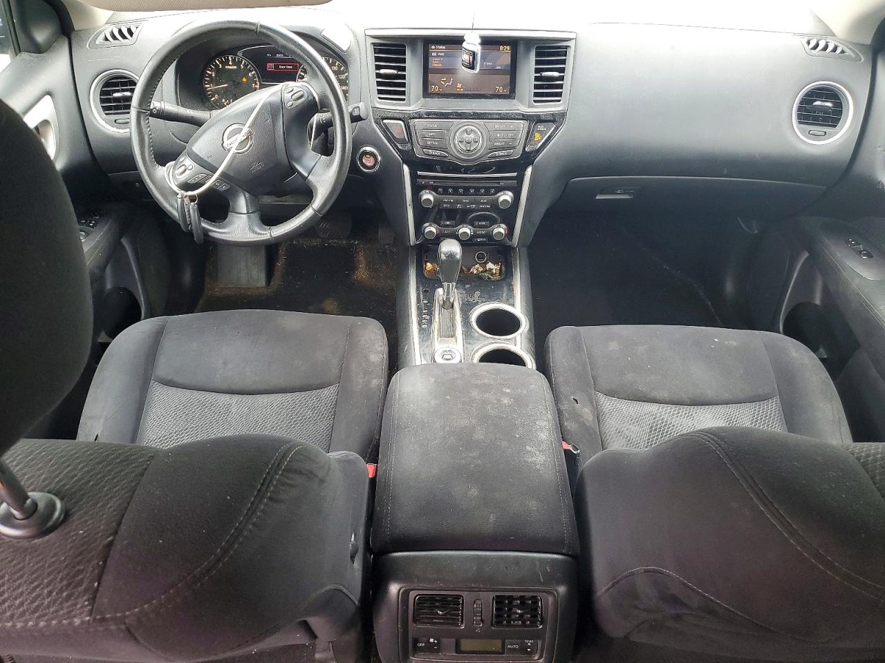 2015 Nissan Pathfinder Sv Blue vin: 5N1AR2MM2FC677007
