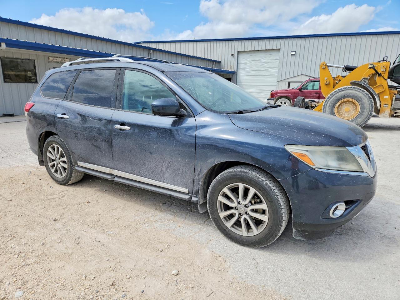2015 Nissan Pathfinder Sl Blue vin: 5N1AR2MM2FC684572