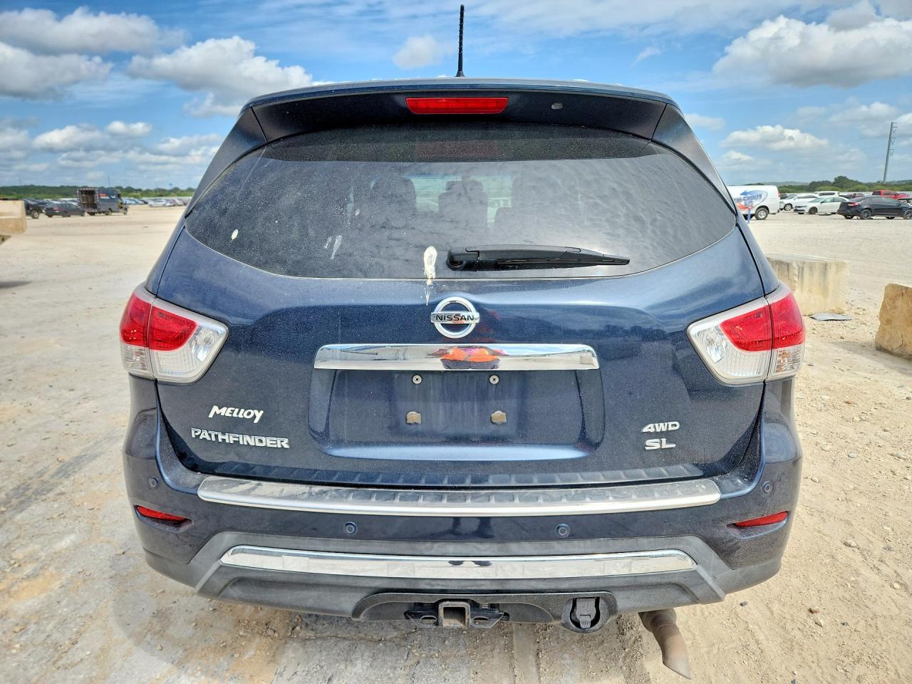 2015 Nissan Pathfinder Sl Blue vin: 5N1AR2MM2FC684572