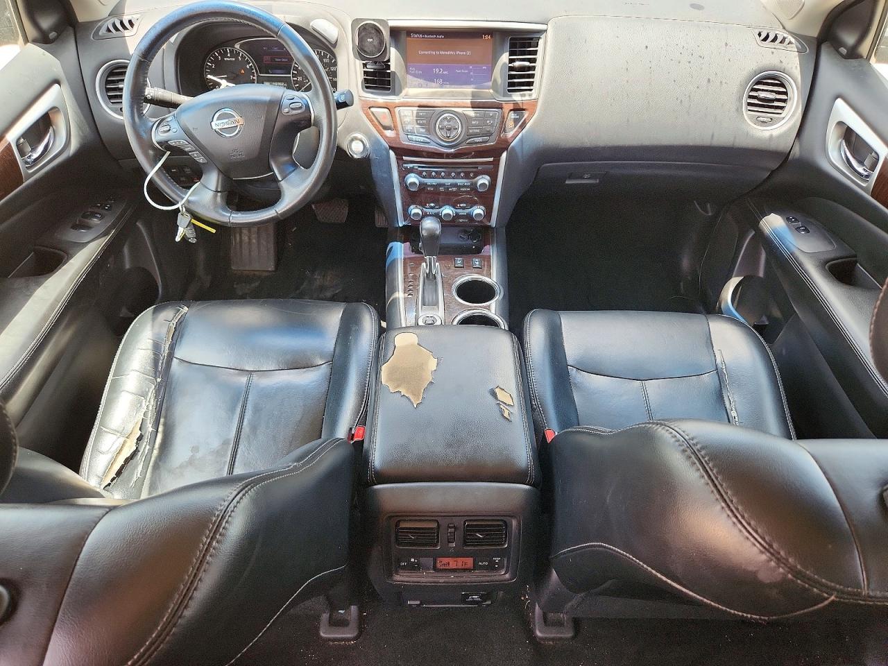 2015 Nissan Pathfinder Sl Blue vin: 5N1AR2MM2FC684572
